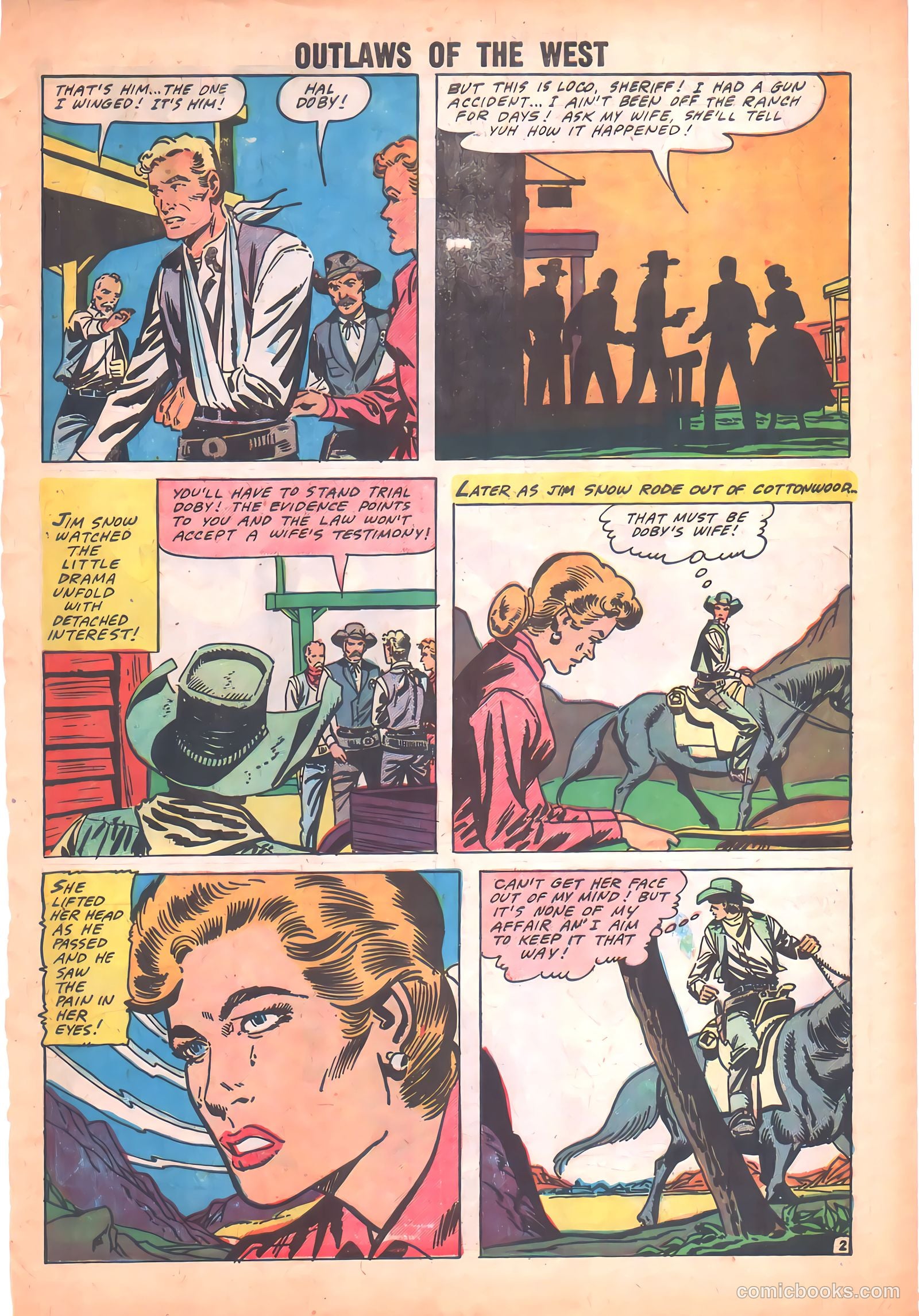 Outlaws of the West #21 — page 27 of 36
