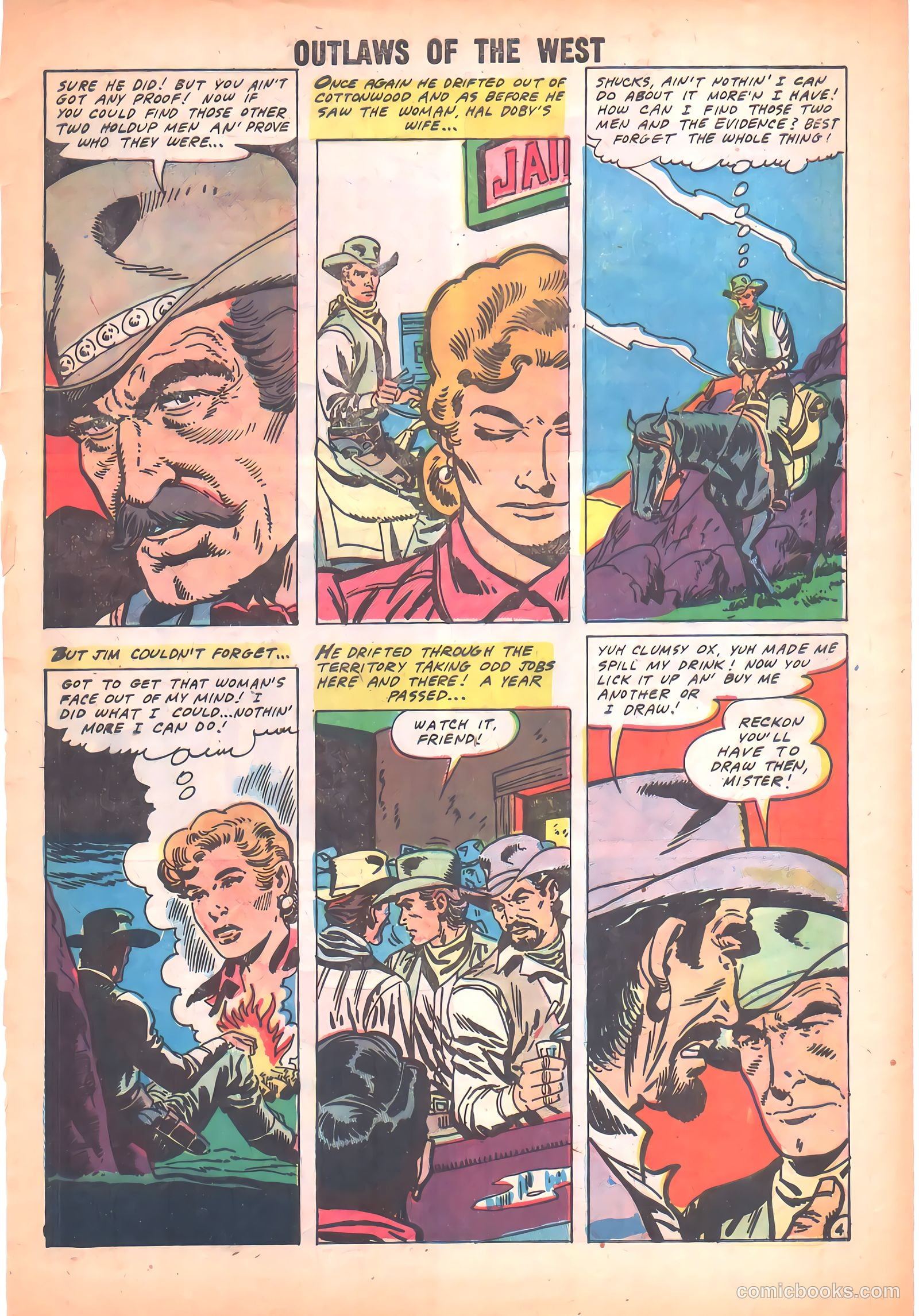 Outlaws of the West #21 — page 29 of 36
