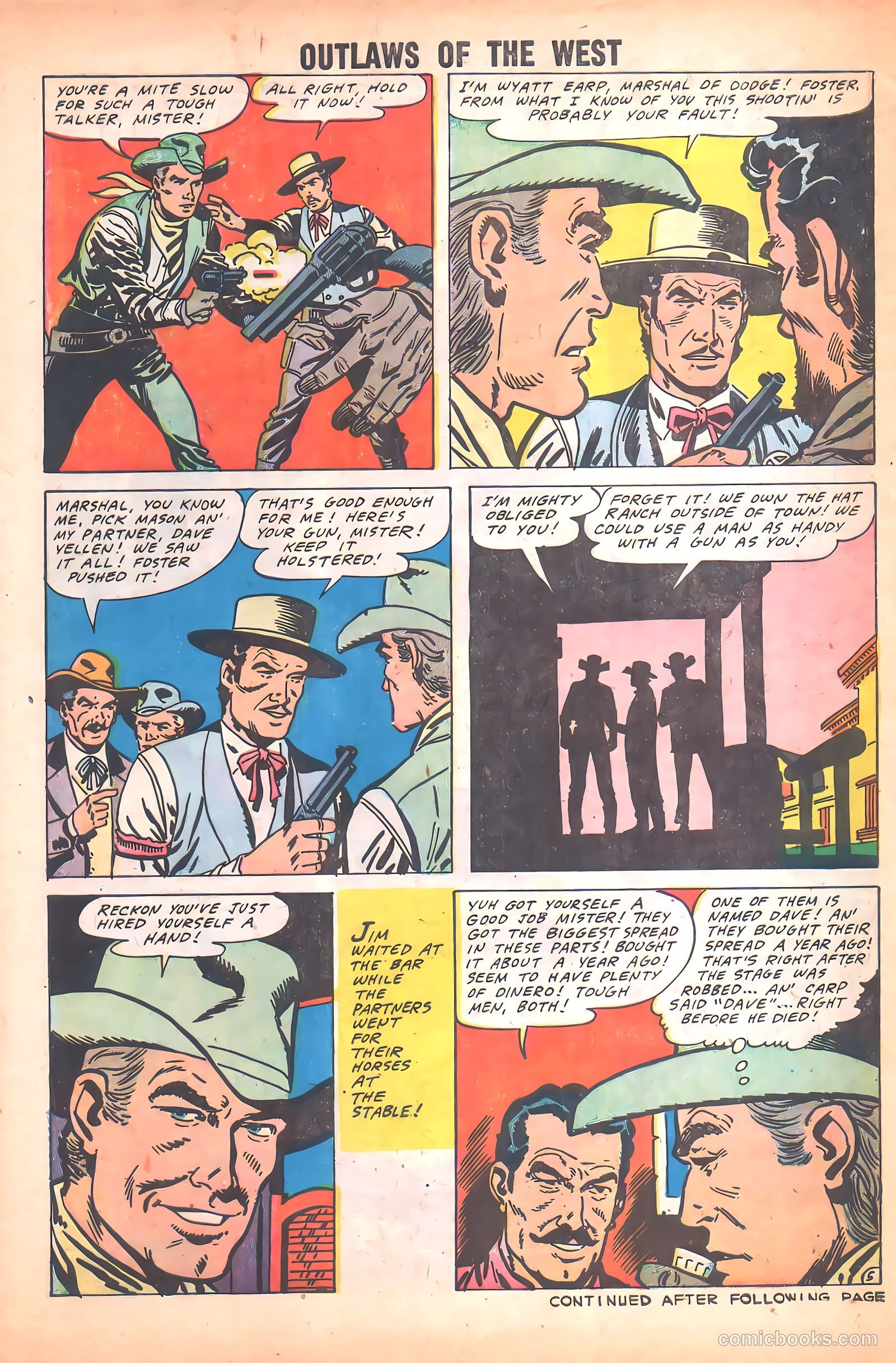 Outlaws of the West #21 — page 30 of 36