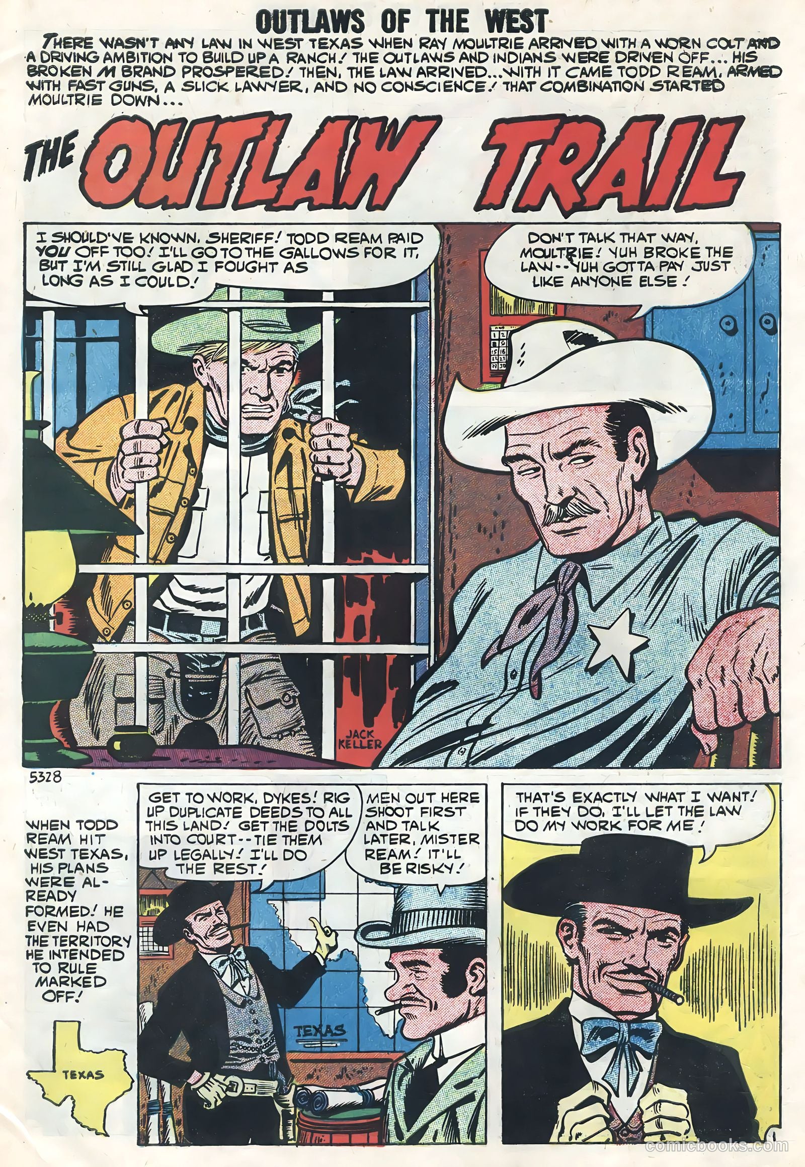 Outlaws of the West #22 — page 3 of 36