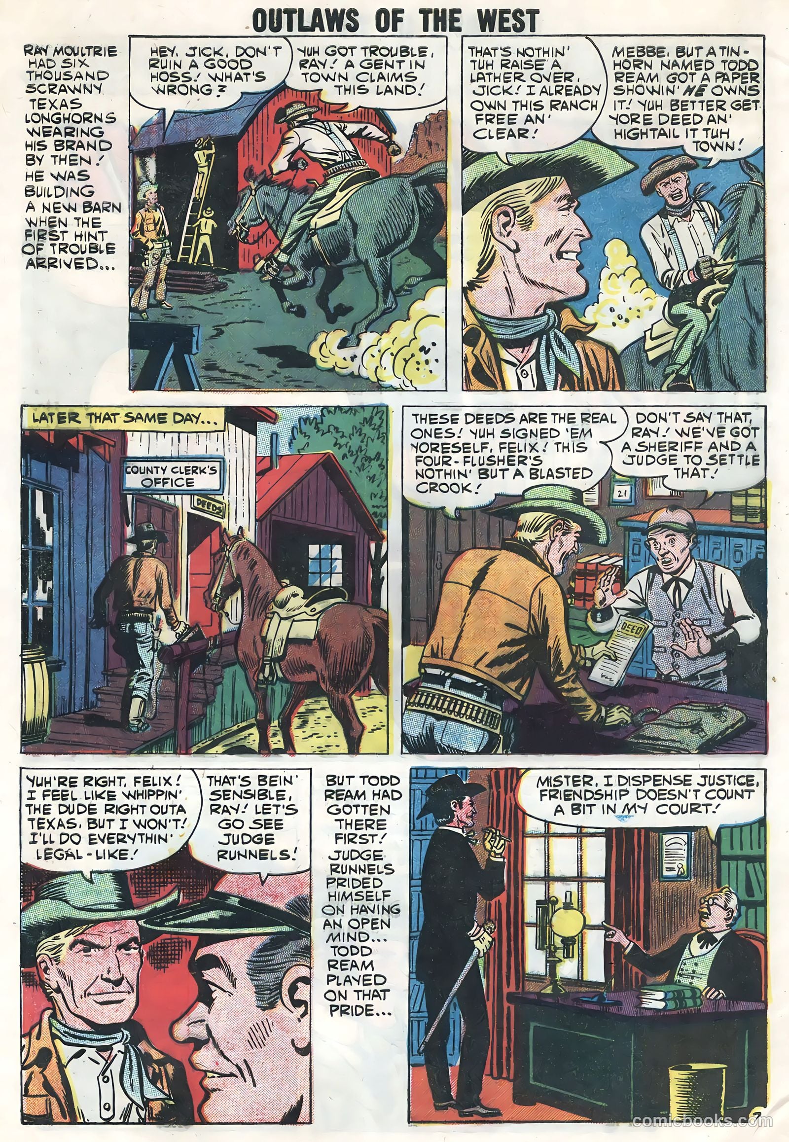 Outlaws of the West #22 — page 4 of 36