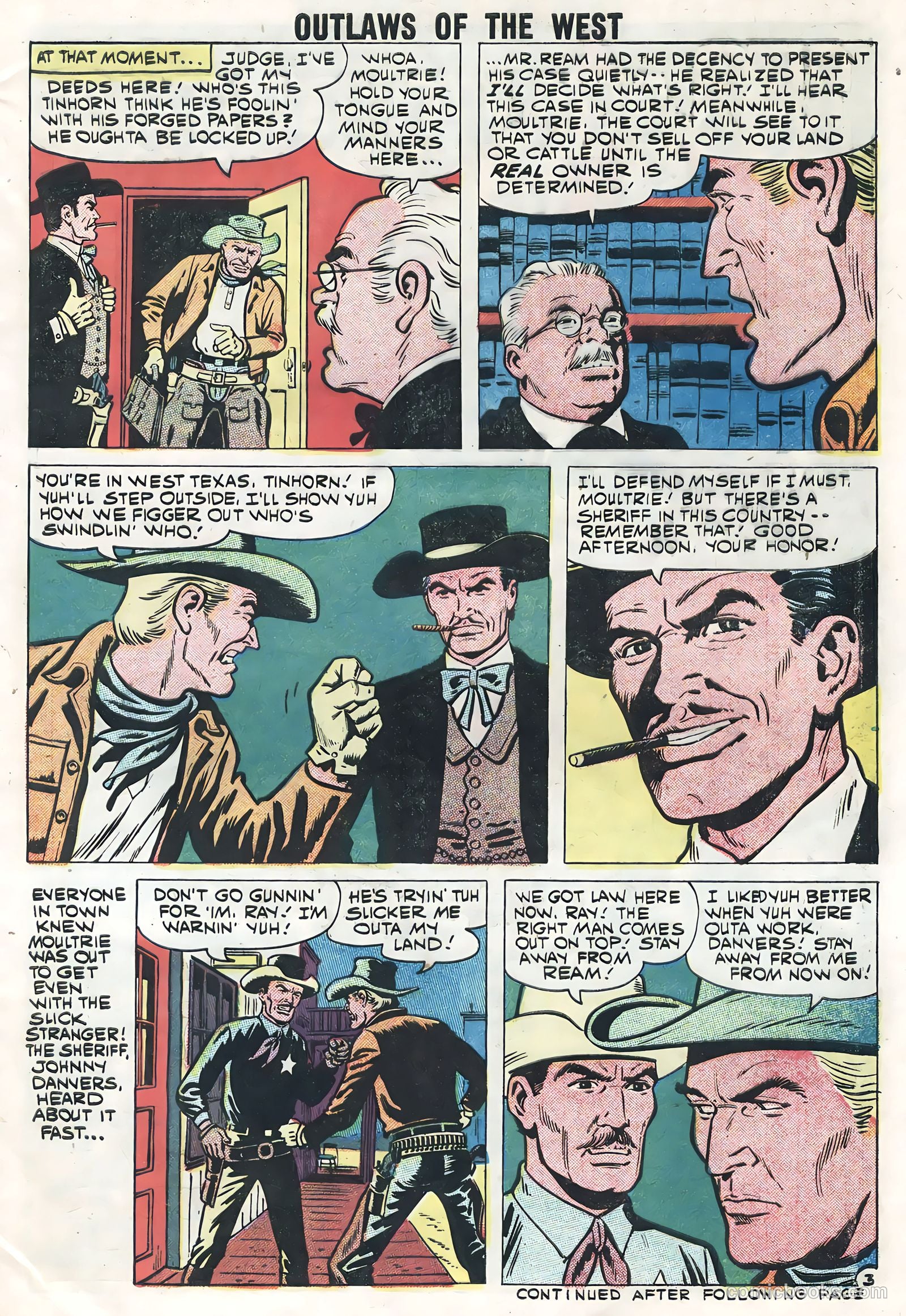 Outlaws of the West #22 — page 5 of 36