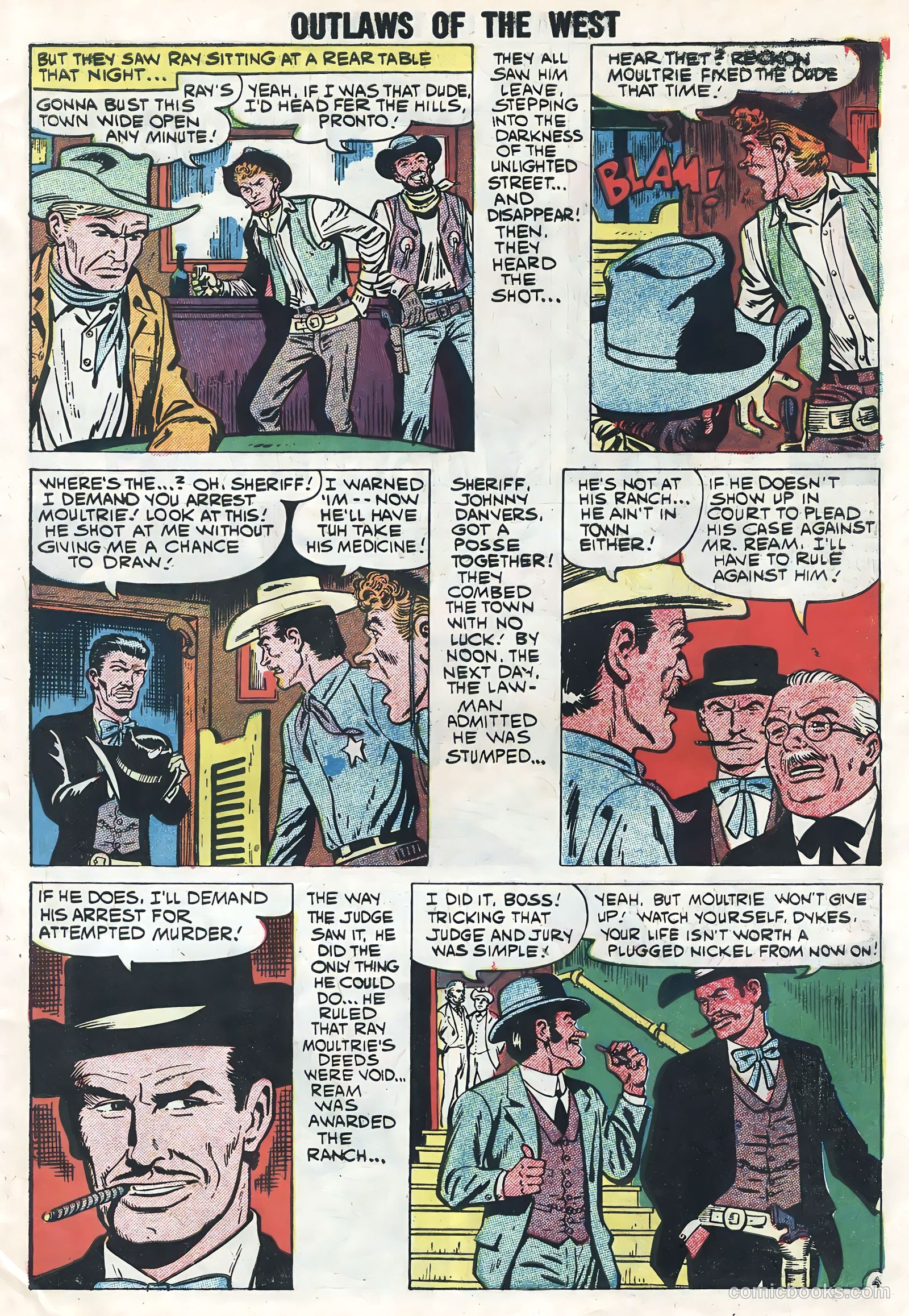 Outlaws of the West #22 — page 7 of 36