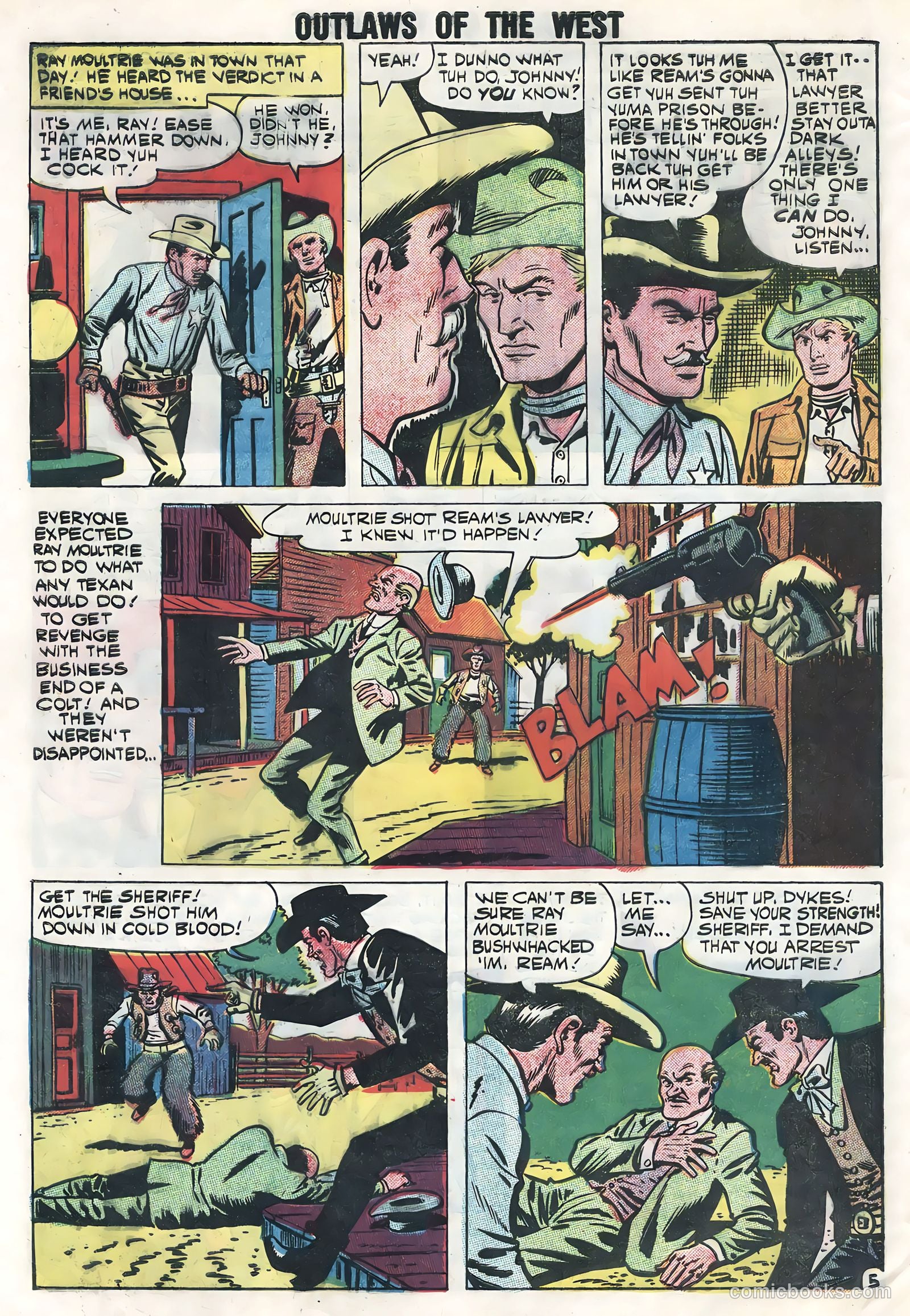 Outlaws of the West #22 — page 8 of 36