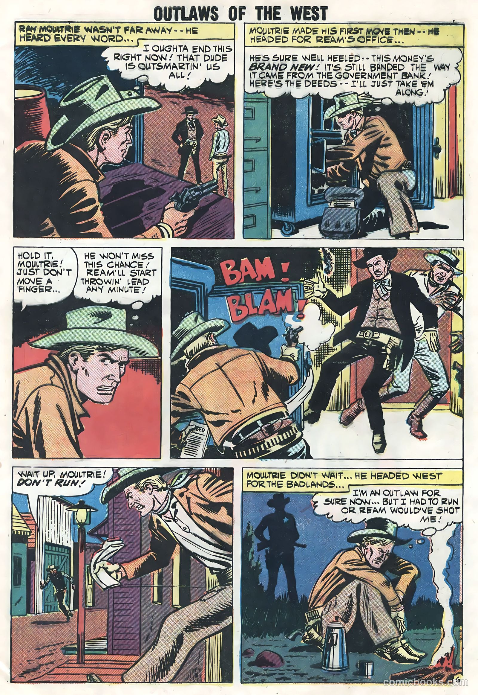 Outlaws of the West #22 — page 9 of 36