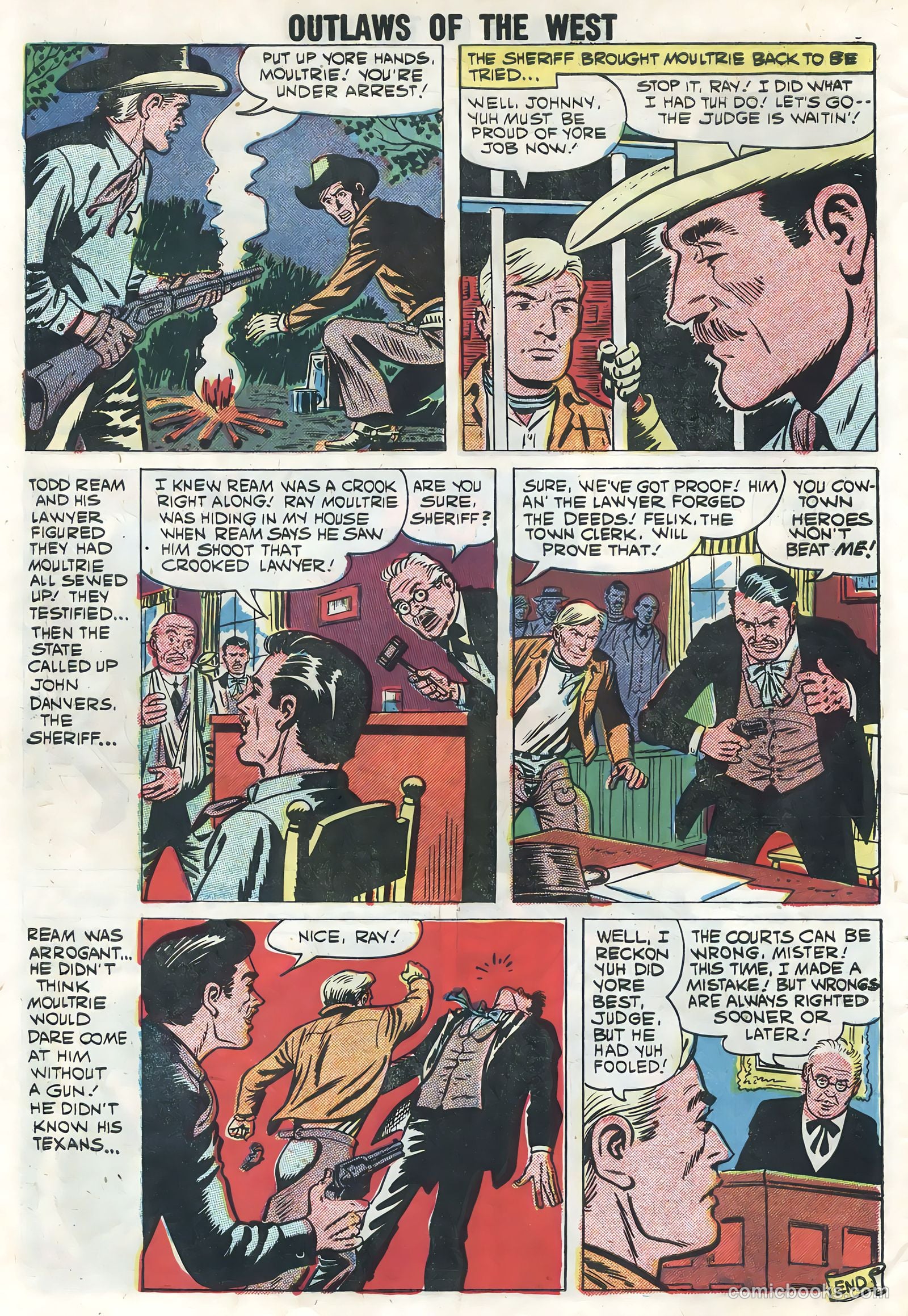 Outlaws of the West #22 — page 10 of 36