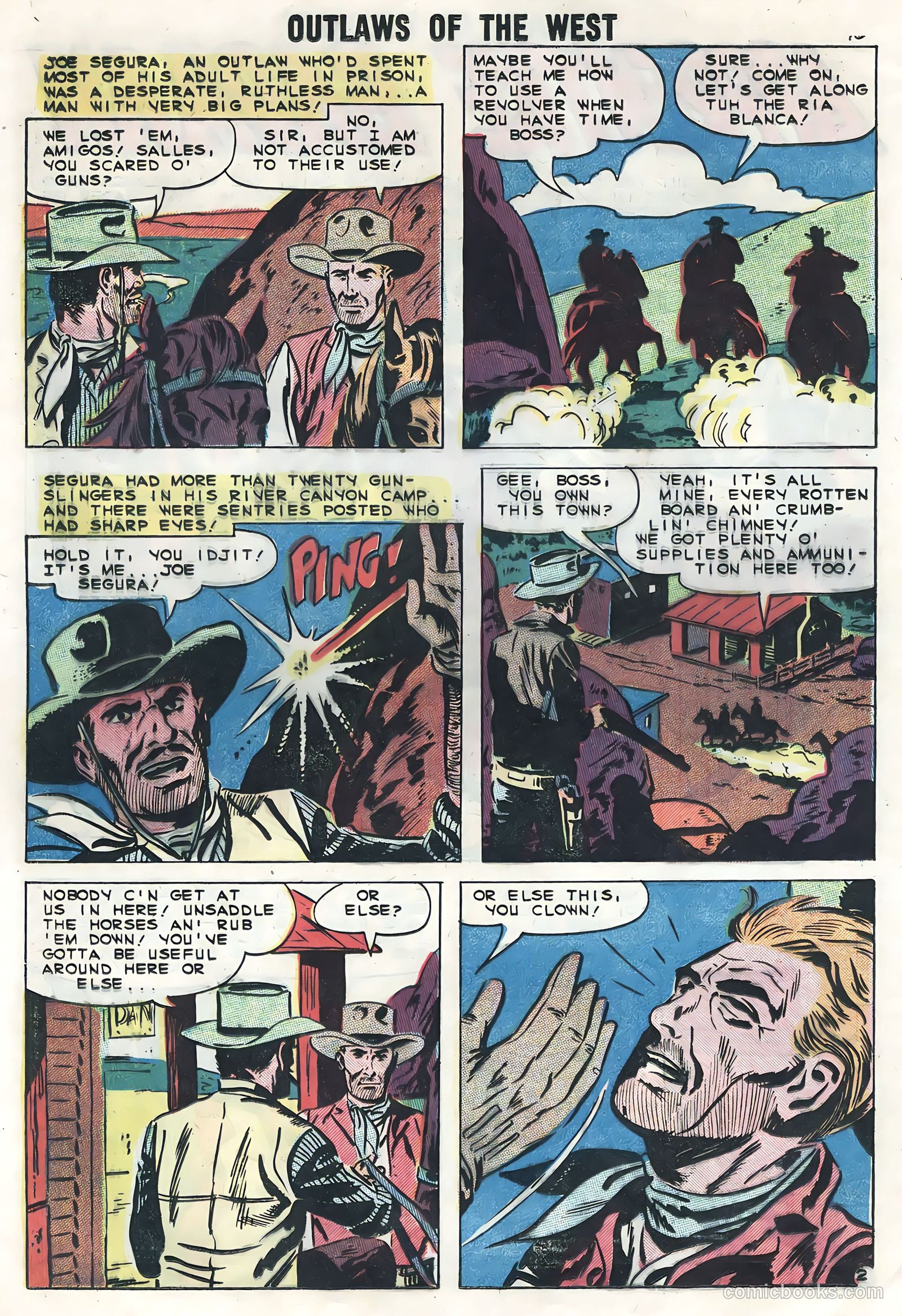 Outlaws of the West #22 — page 12 of 36