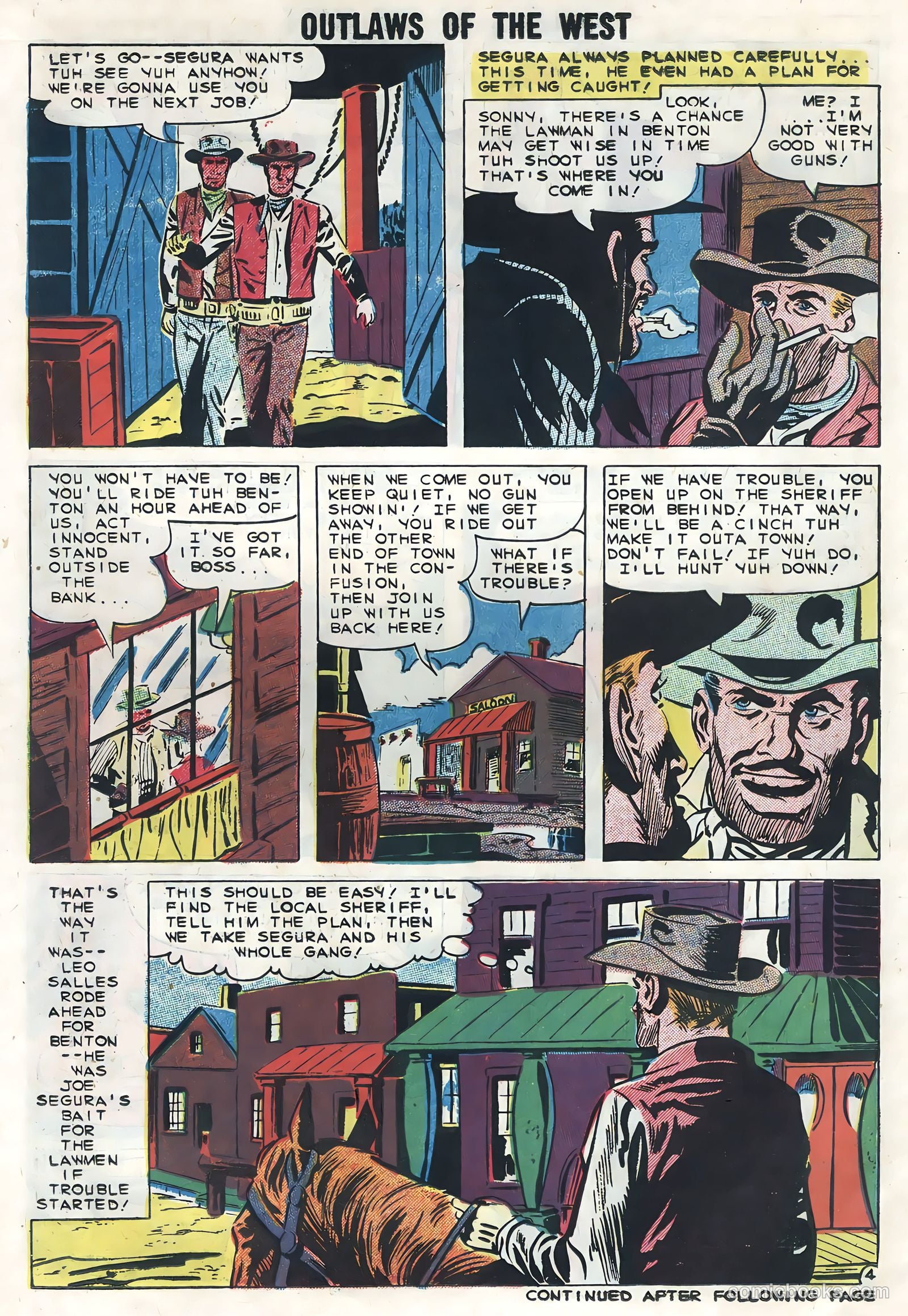 Outlaws of the West #22 — page 14 of 36