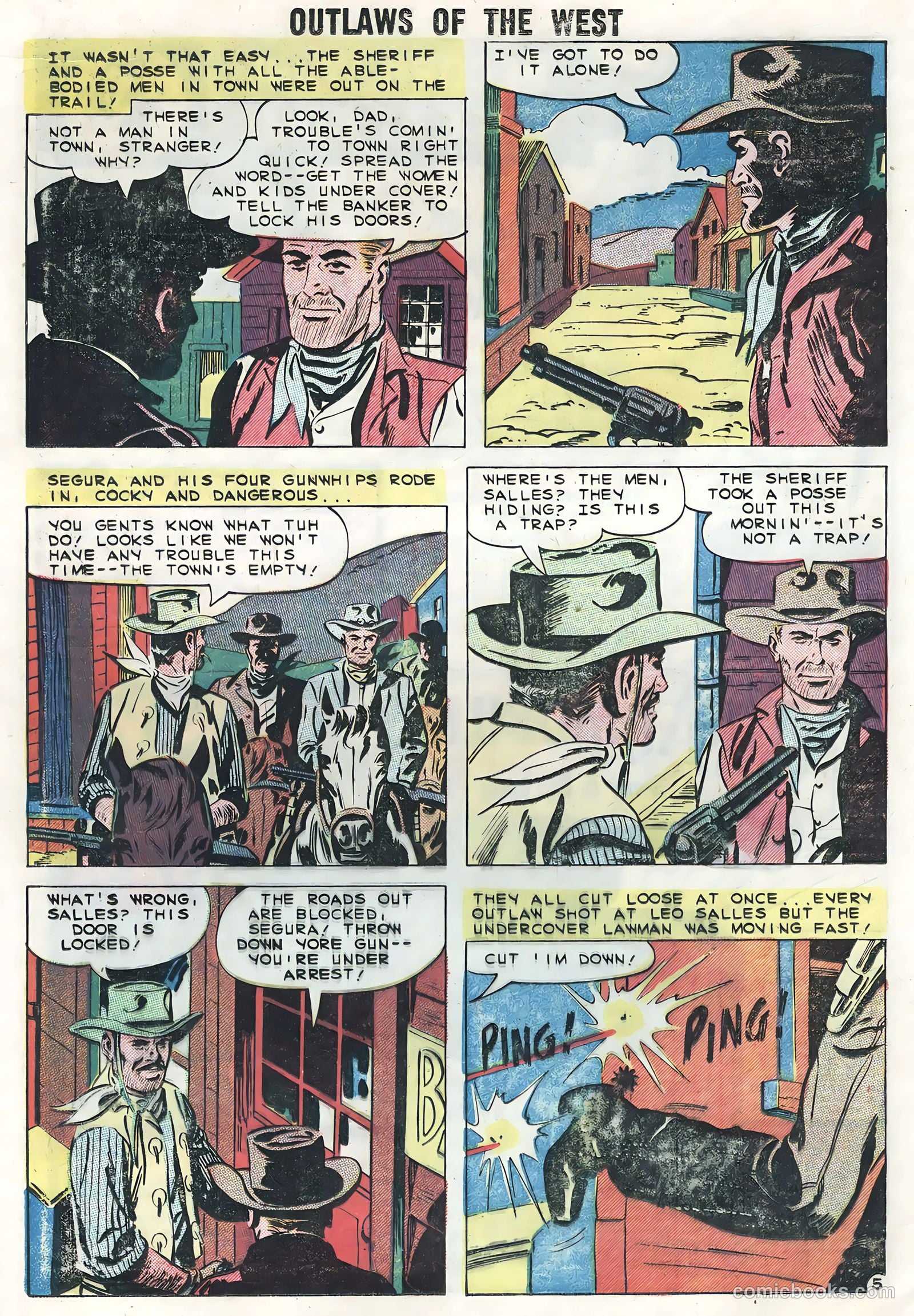 Outlaws of the West #22 — page 16 of 36