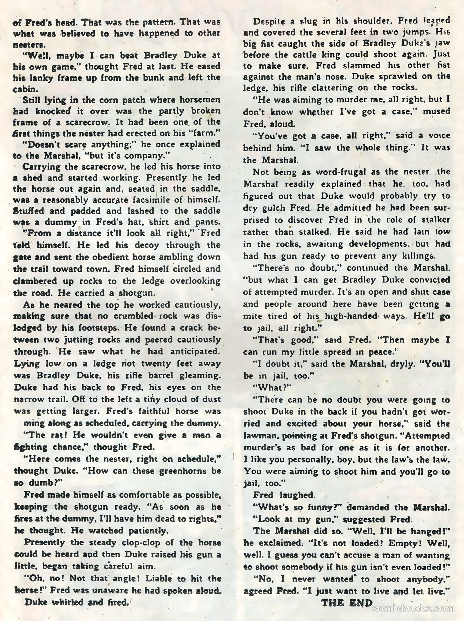 Outlaws of the West #22 — page 19 of 36
