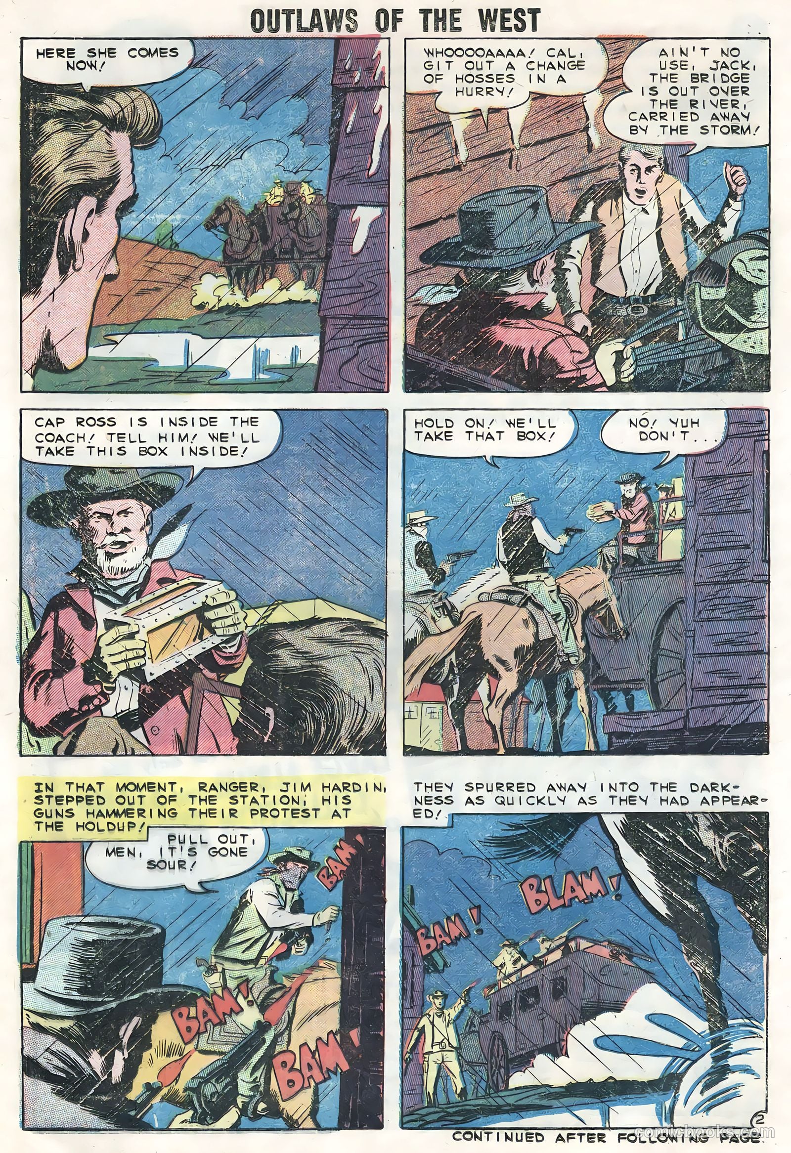 Outlaws of the West #22 — page 21 of 36