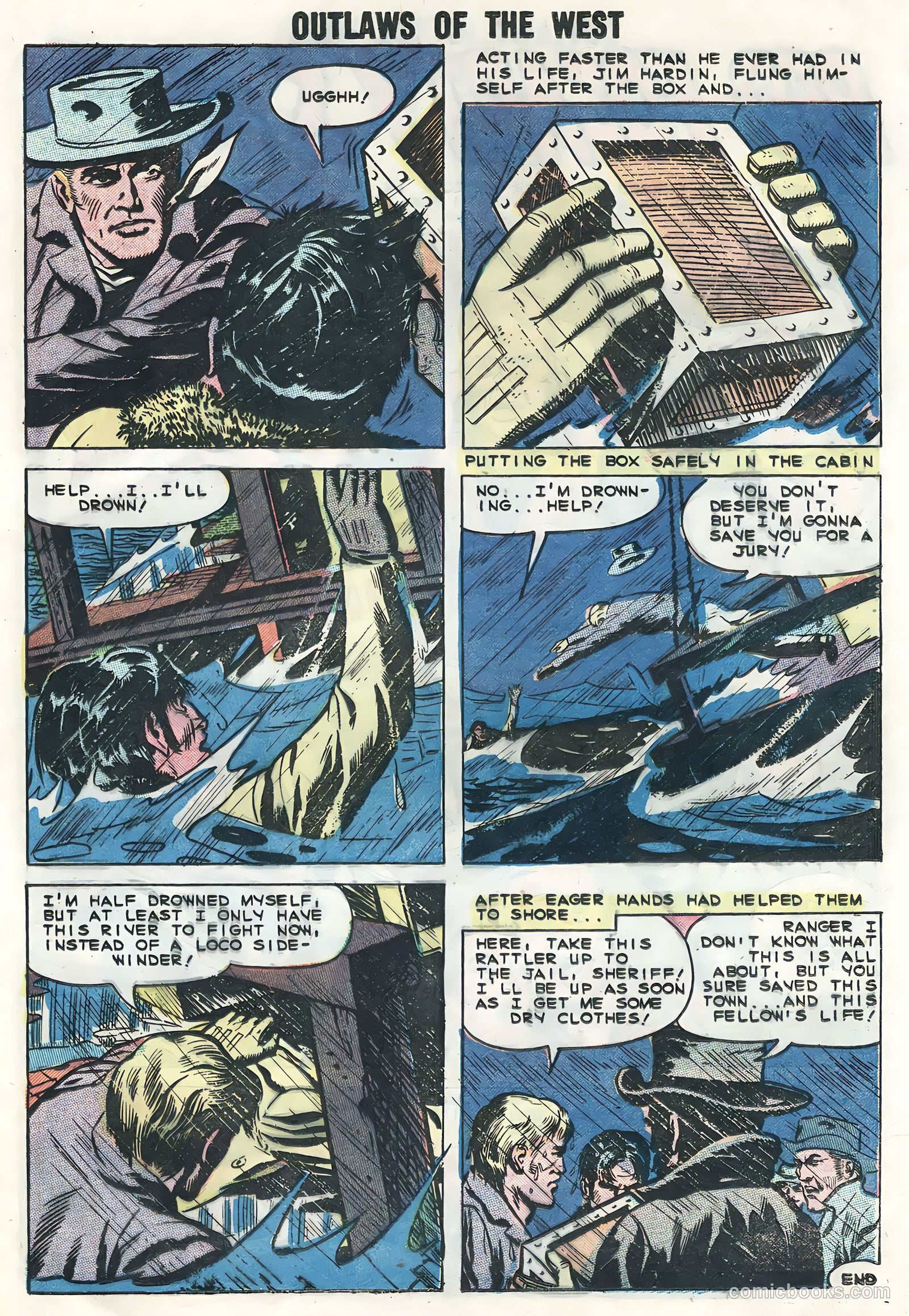 Outlaws of the West #22 — page 25 of 36