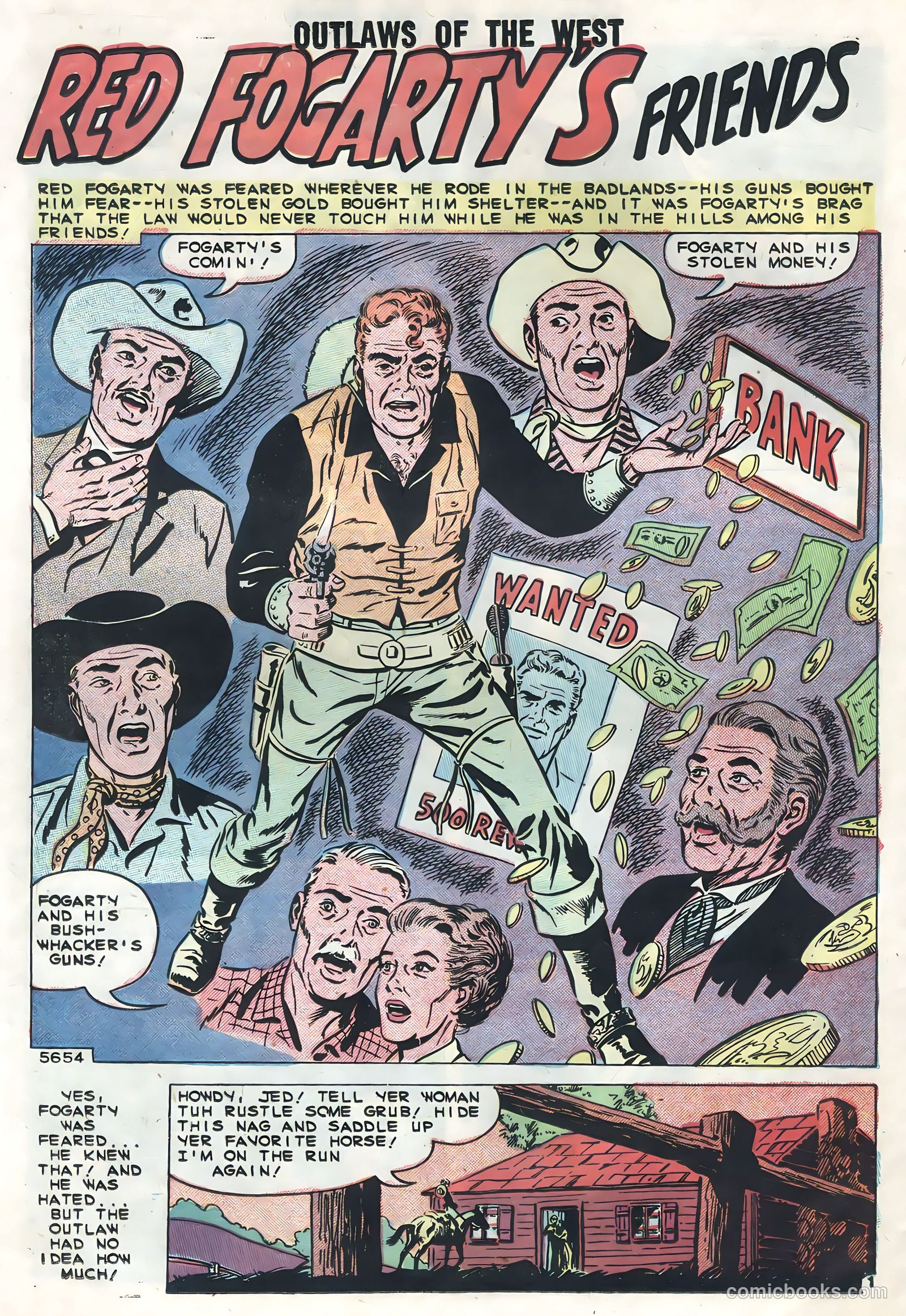 Outlaws of the West #22 — page 26 of 36