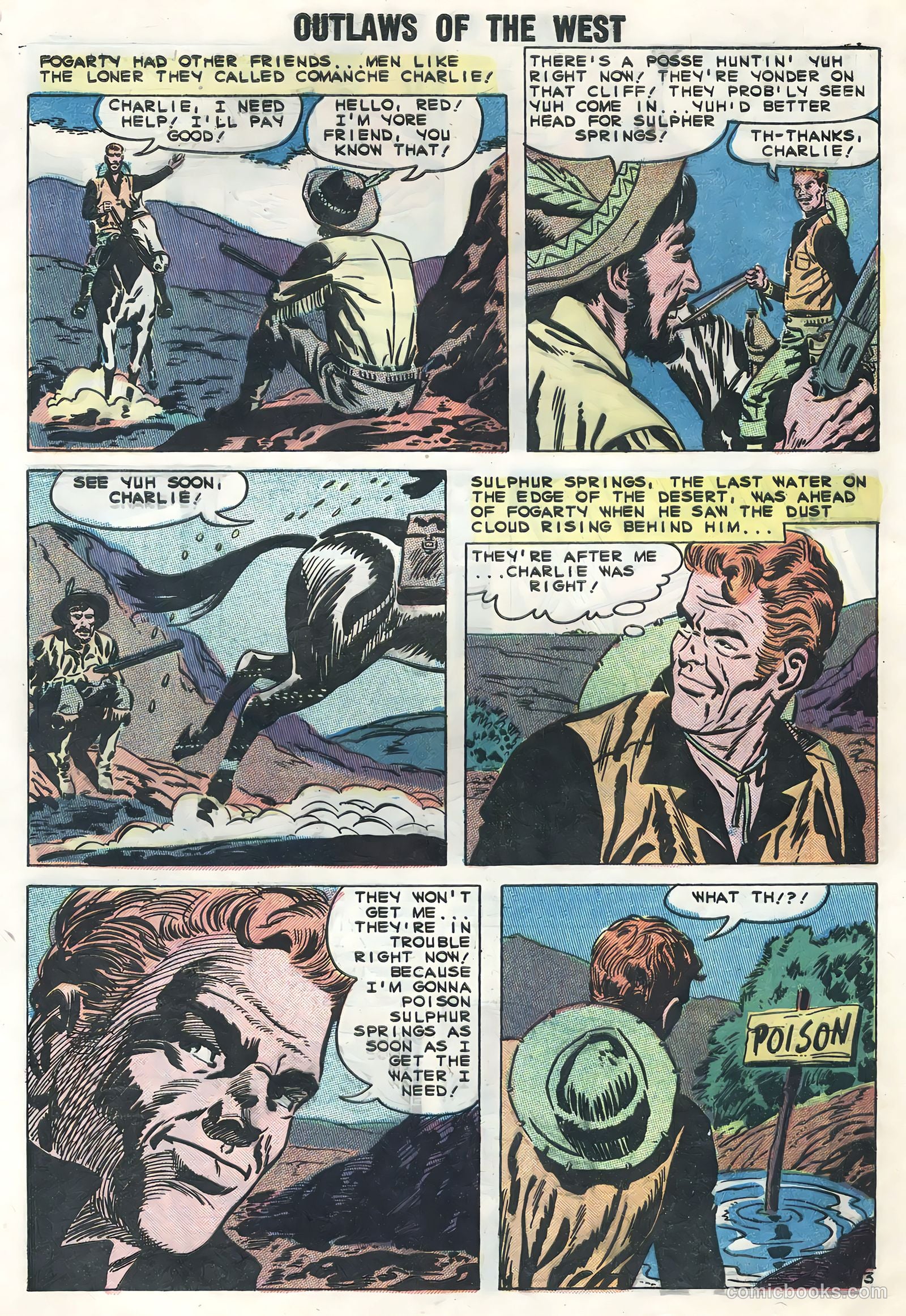 Outlaws of the West #22 — page 28 of 36