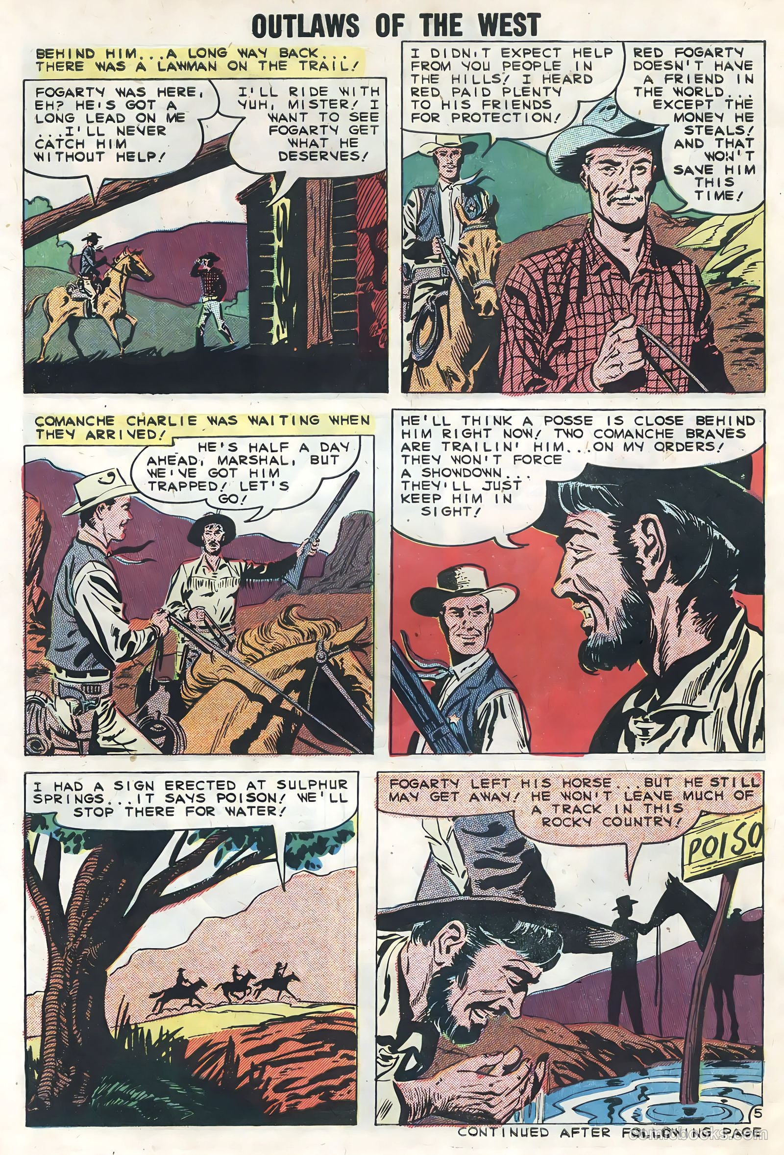 Outlaws of the West #22 — page 30 of 36