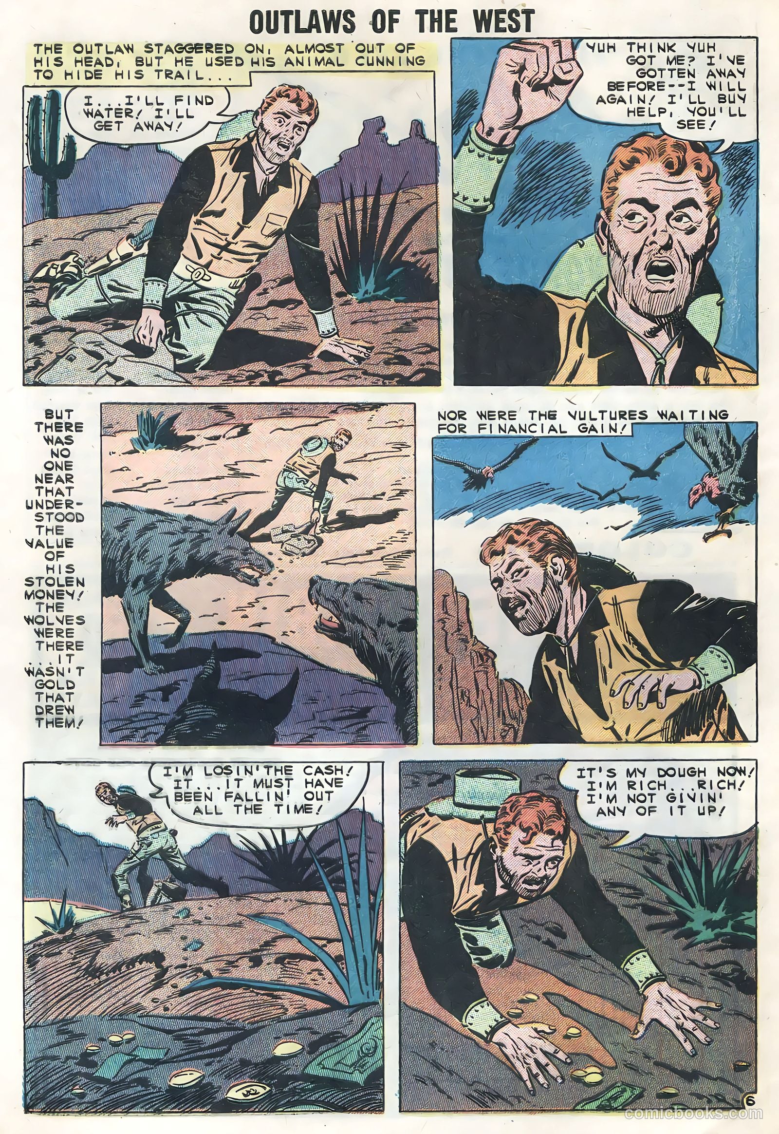 Outlaws of the West #22 — page 32 of 36