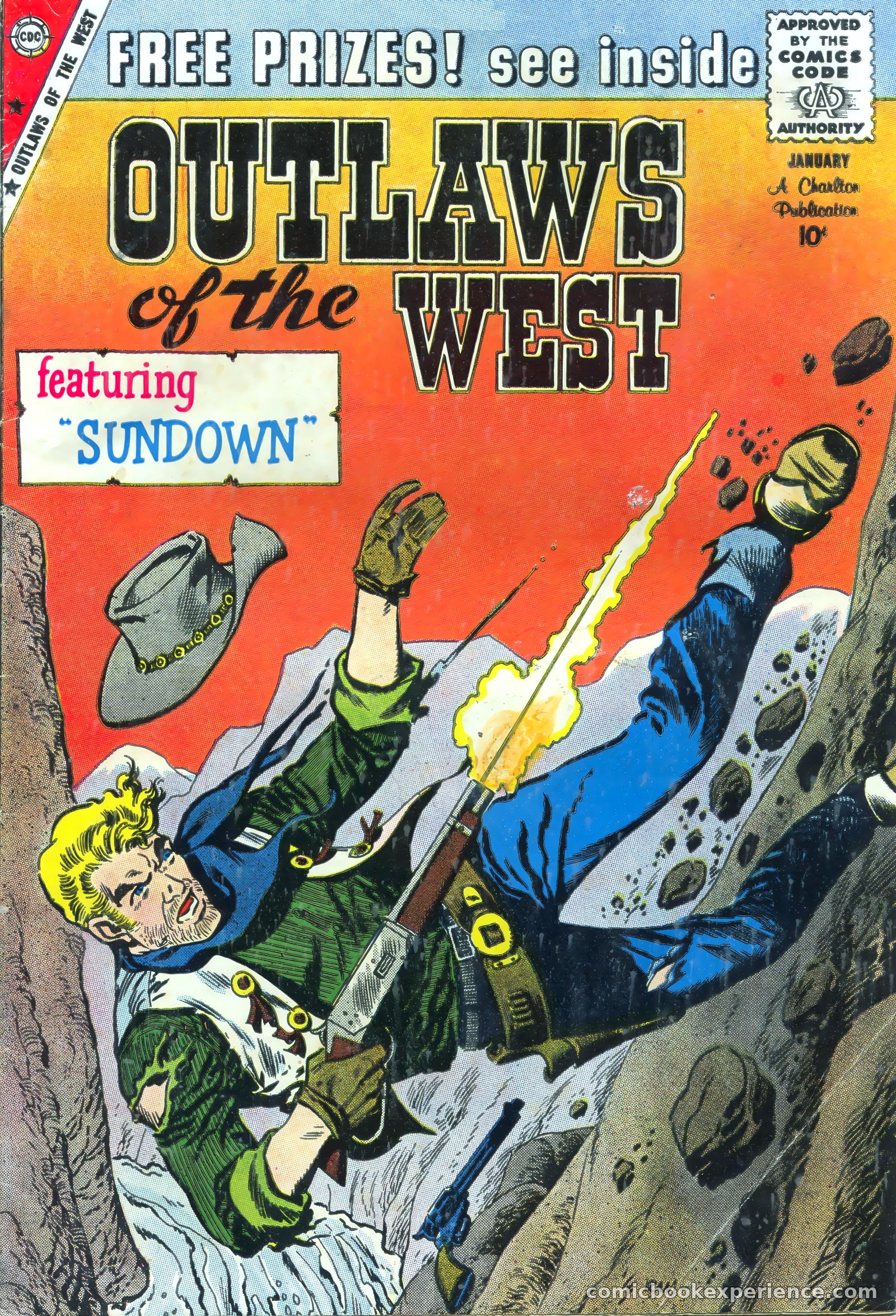 Outlaws of the West #23 — page 1 of 36