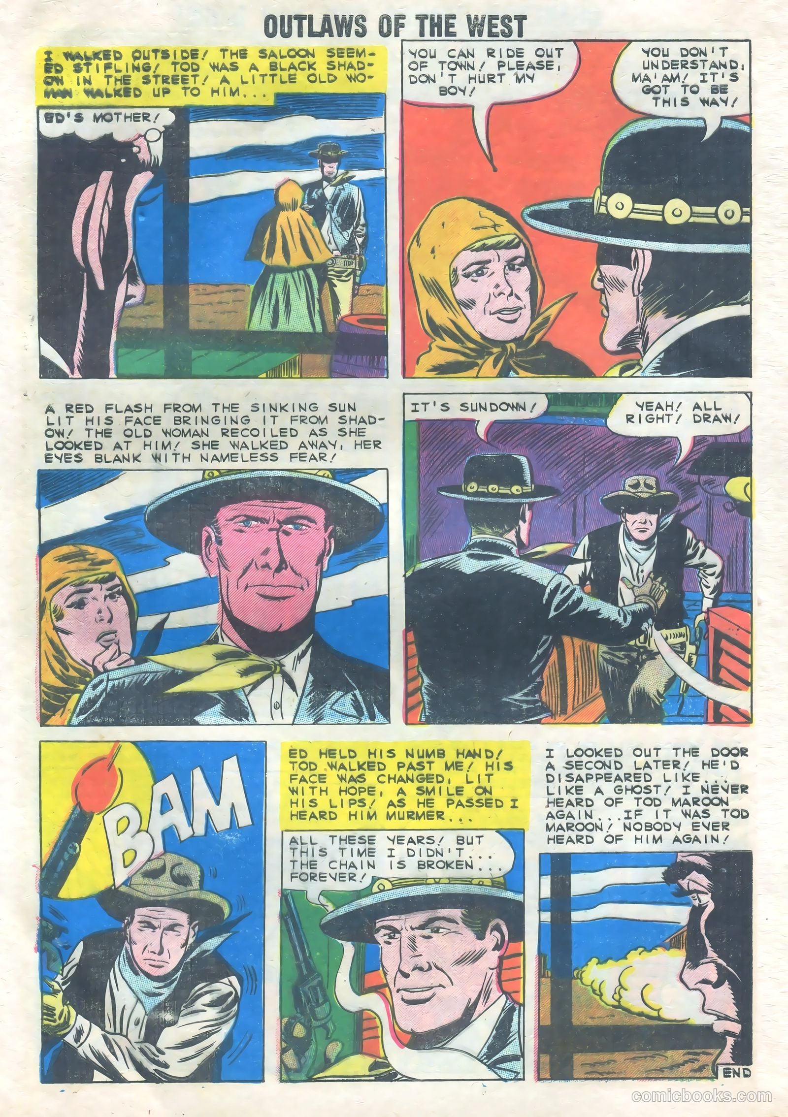 Outlaws of the West #23 — page 8 of 36