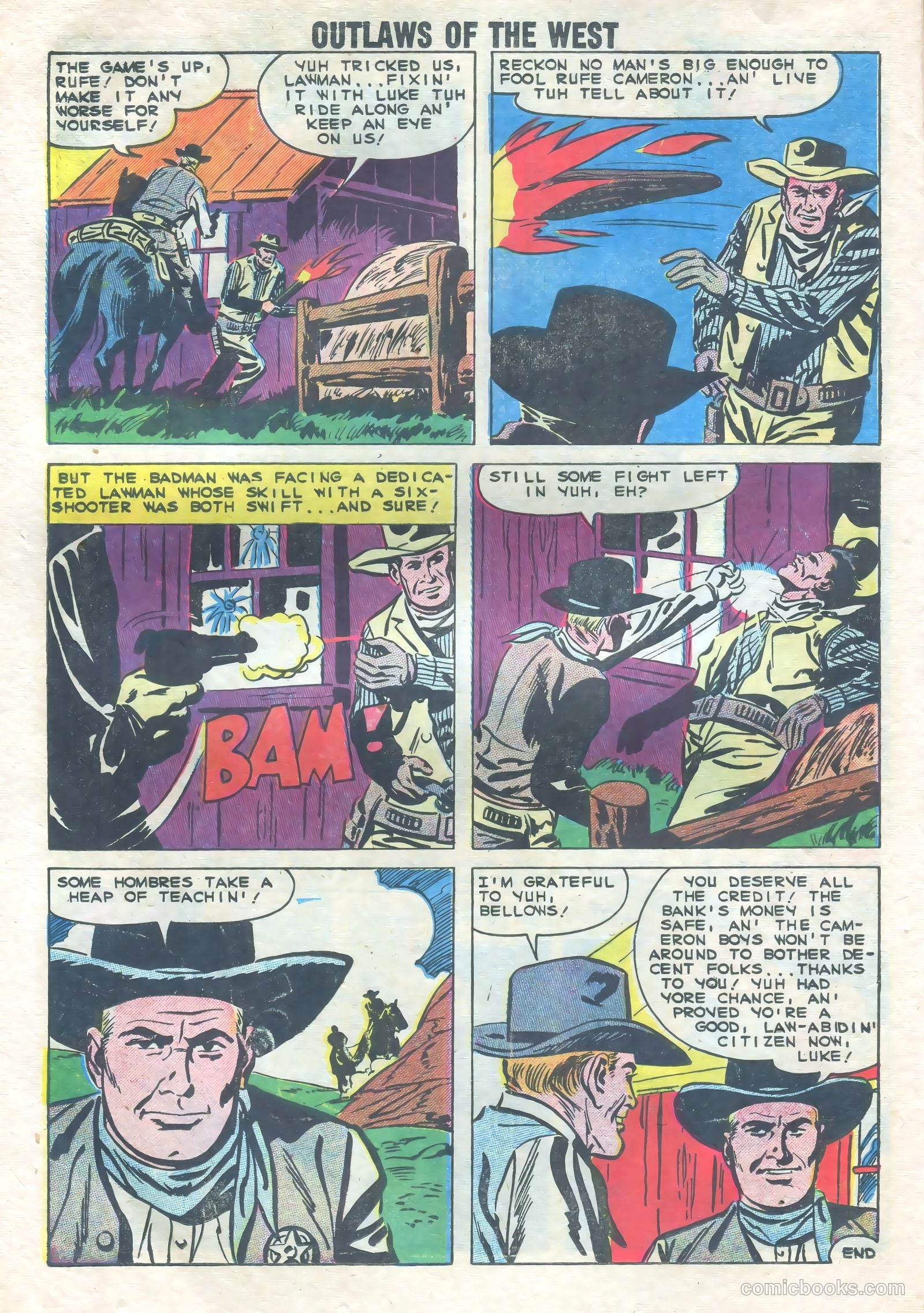 Outlaws of the West #23 — page 14 of 36