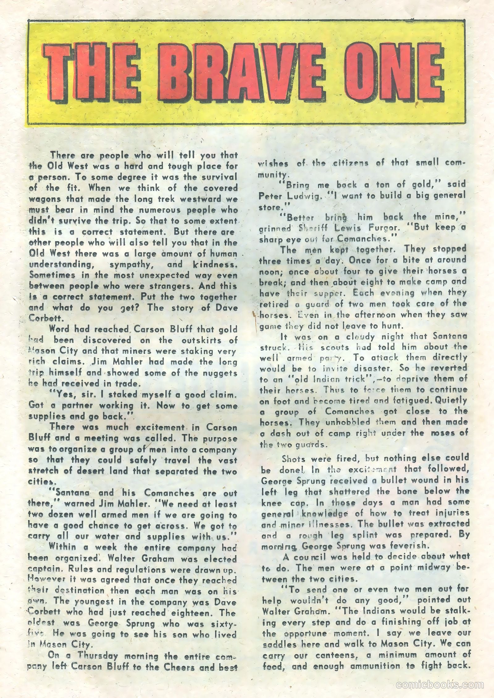Outlaws of the West #23 — page 16 of 36