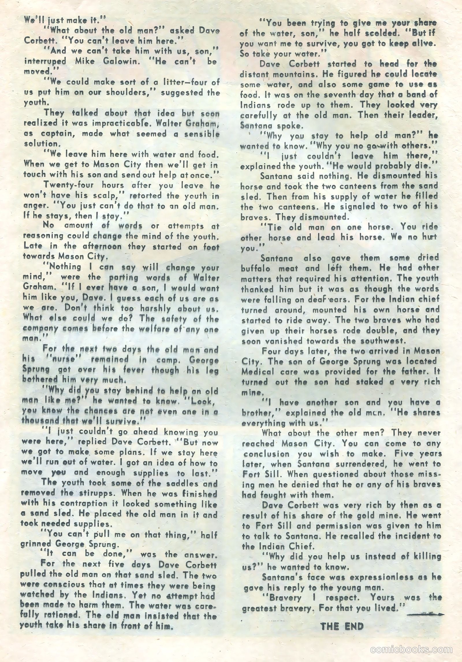 Outlaws of the West #23 — page 17 of 36