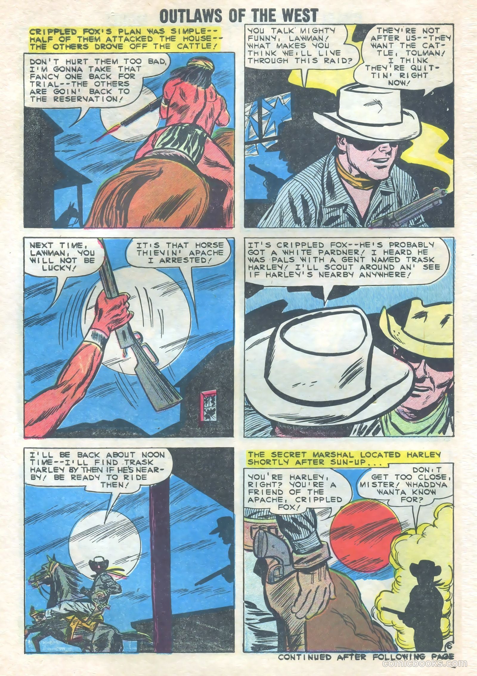 Outlaws of the West #23 — page 30 of 36