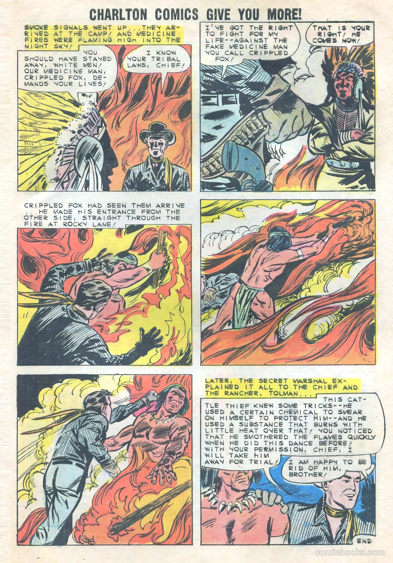 Outlaws of the West #23 — page 33 of 36