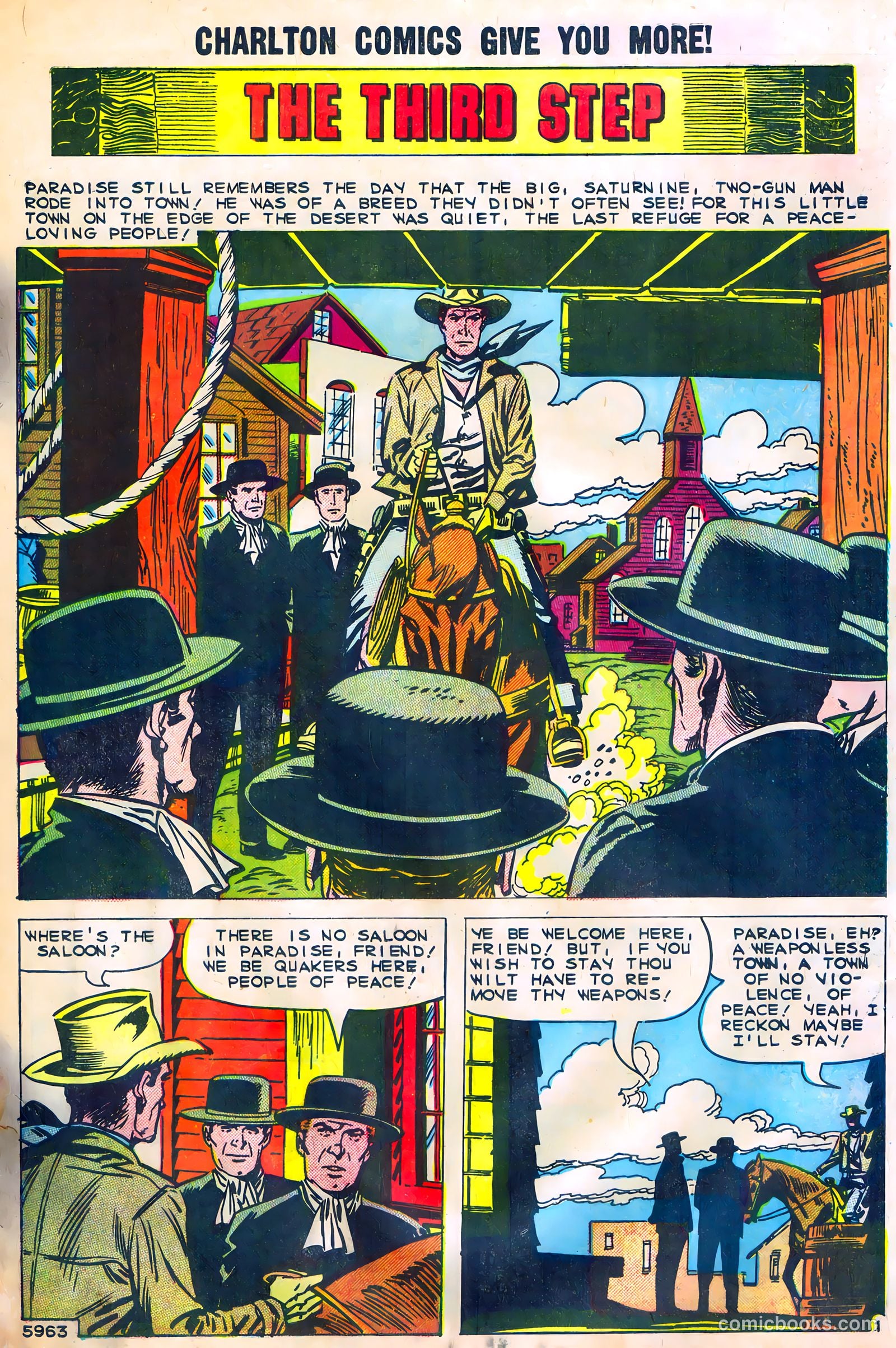 Outlaws of the West #24 — page 3 of 35