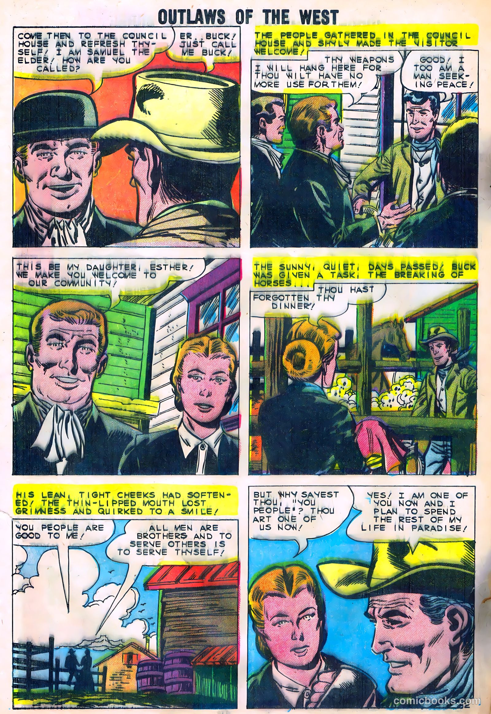 Outlaws of the West #24 — page 4 of 35