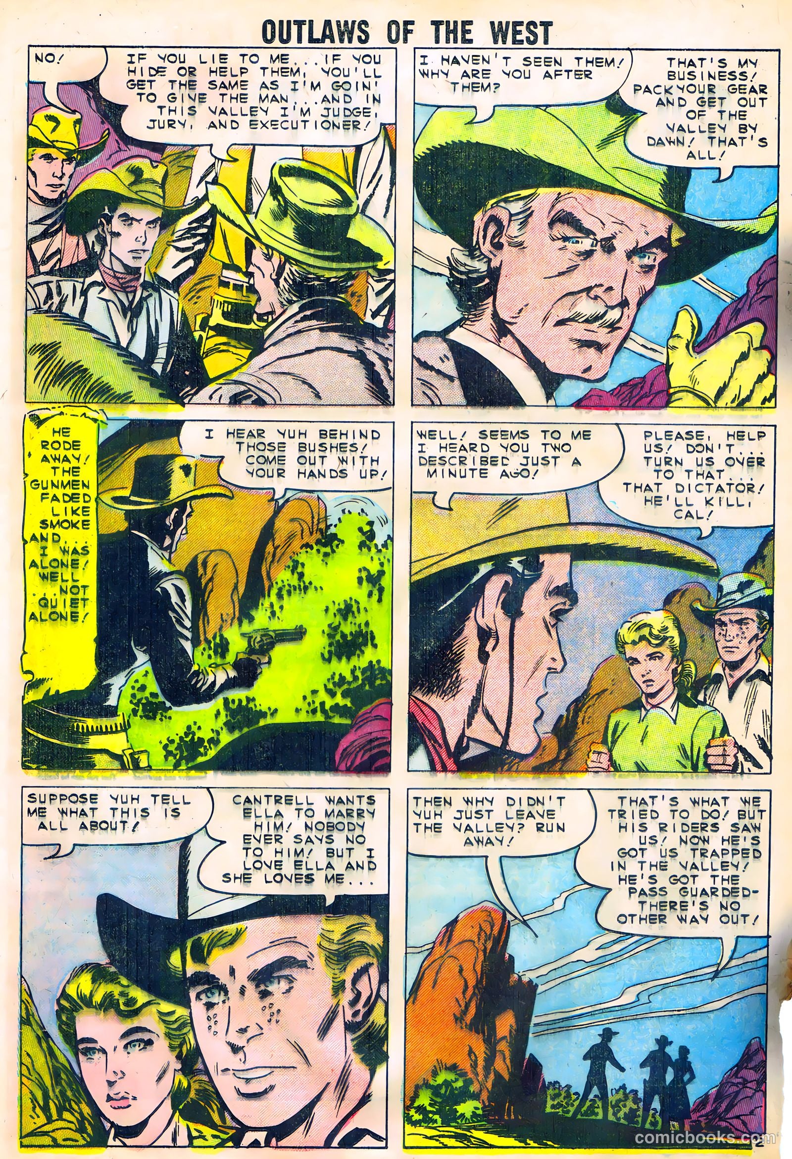 Outlaws of the West #24 — page 16 of 35