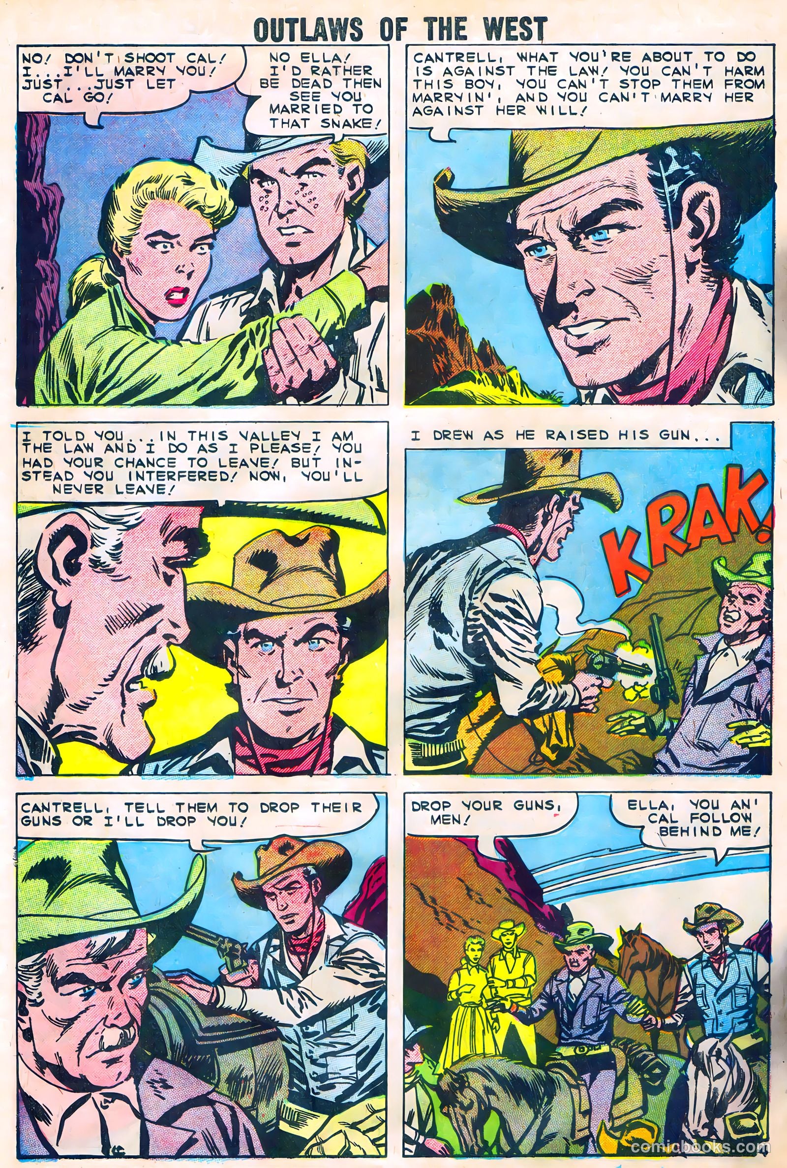 Outlaws of the West #24 — page 18 of 35
