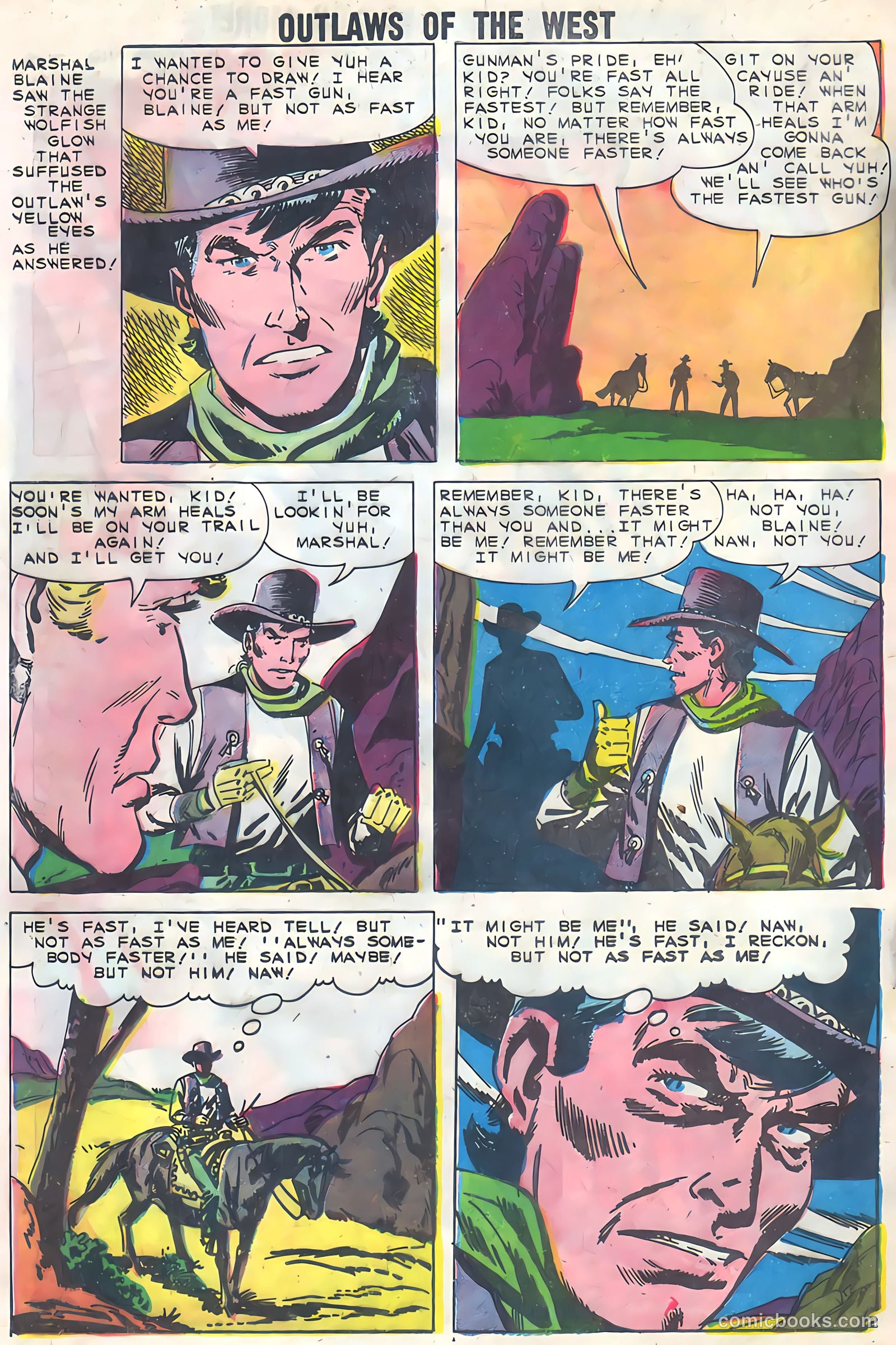 Outlaws of the West #25 — page 4 of 36