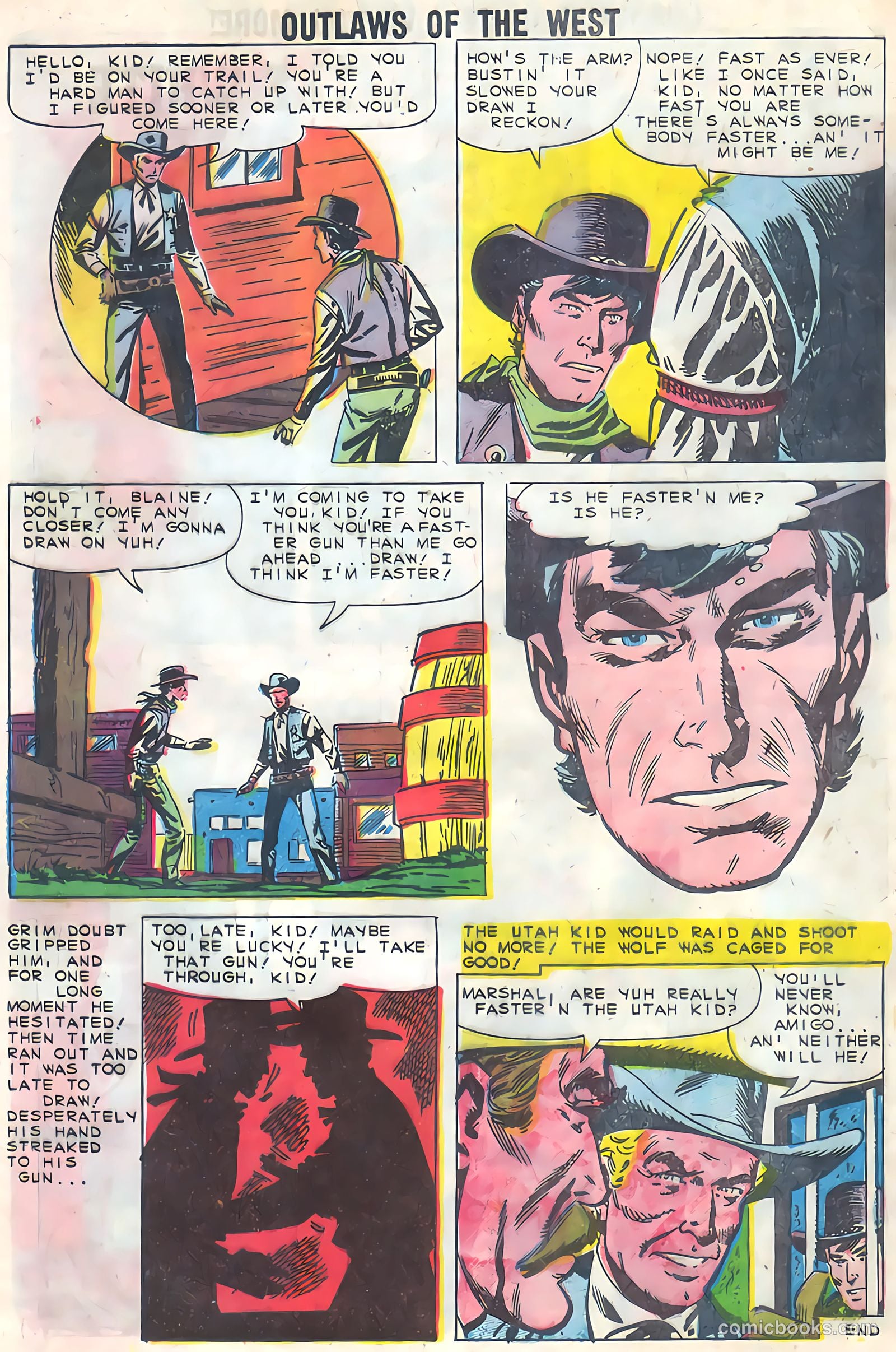 Outlaws of the West #25 — page 8 of 36