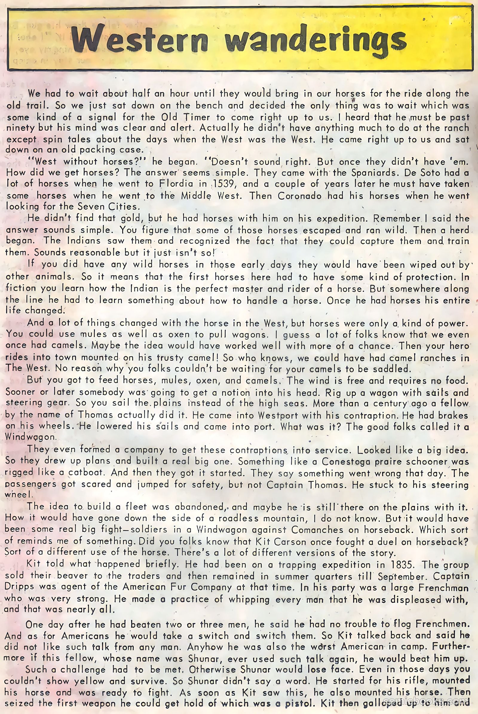 Outlaws of the West #25 — page 20 of 36