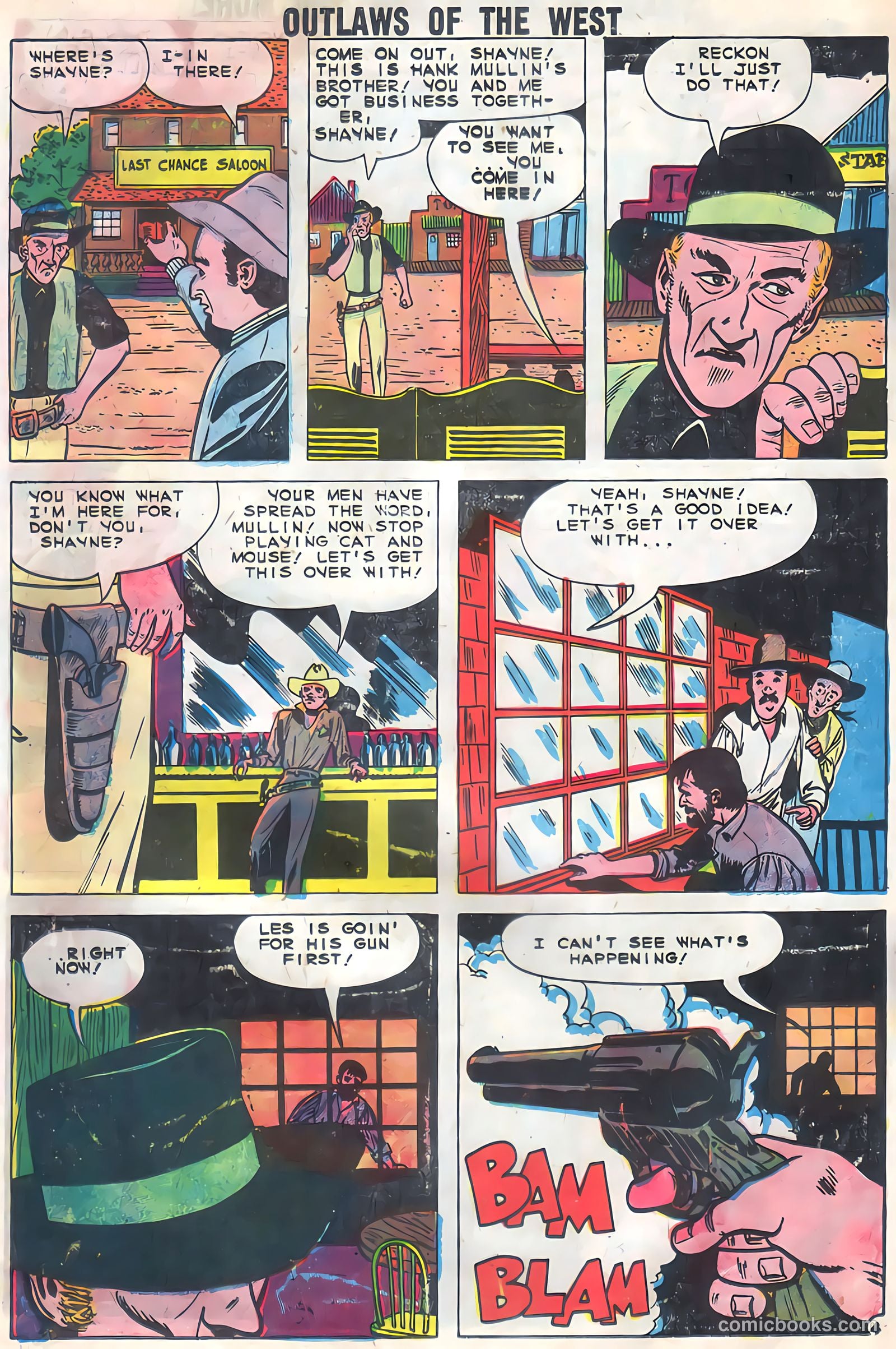 Outlaws of the West #25 — page 26 of 36