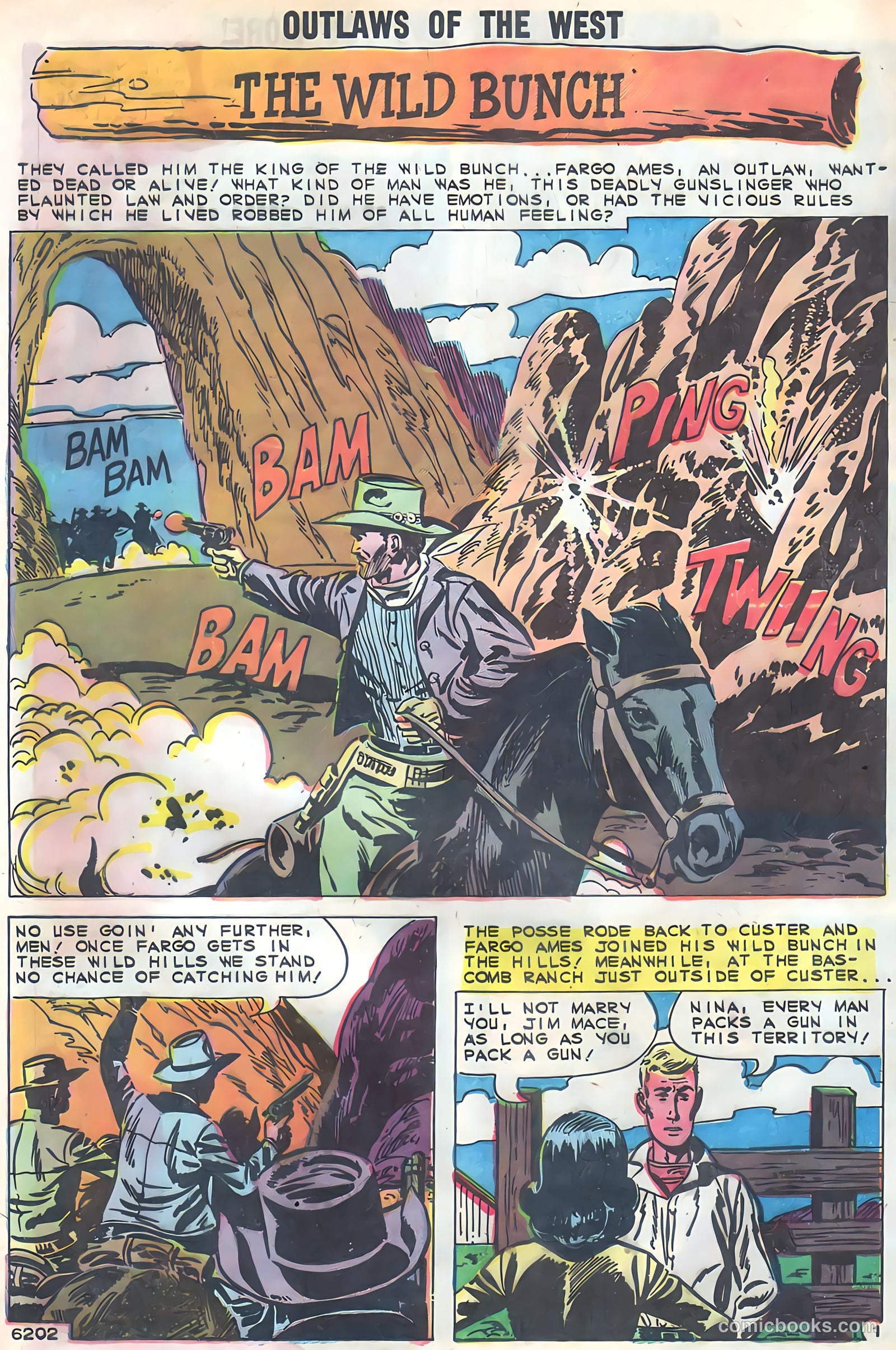 Outlaws of the West #25 — page 28 of 36