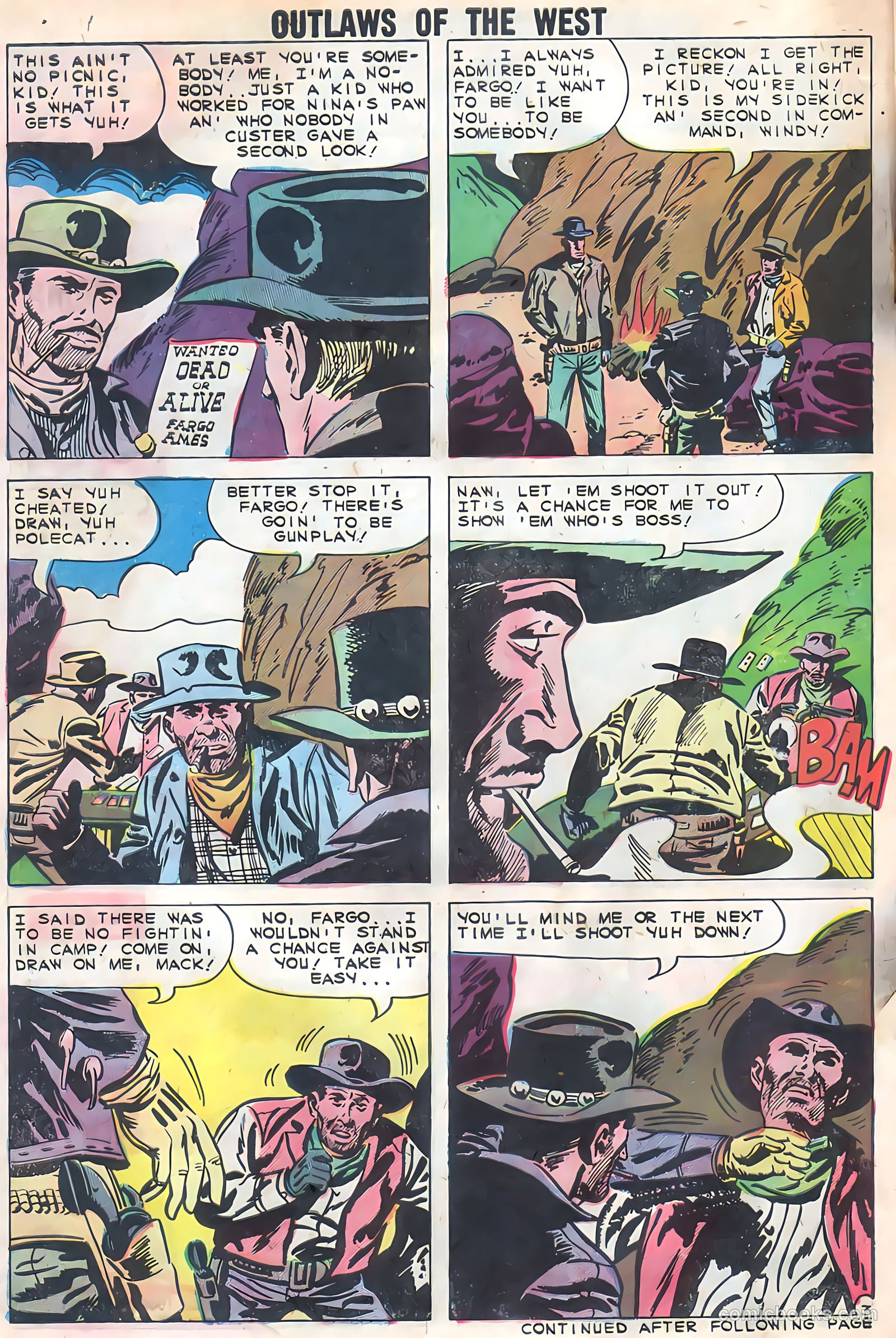Outlaws of the West #25 — page 30 of 36