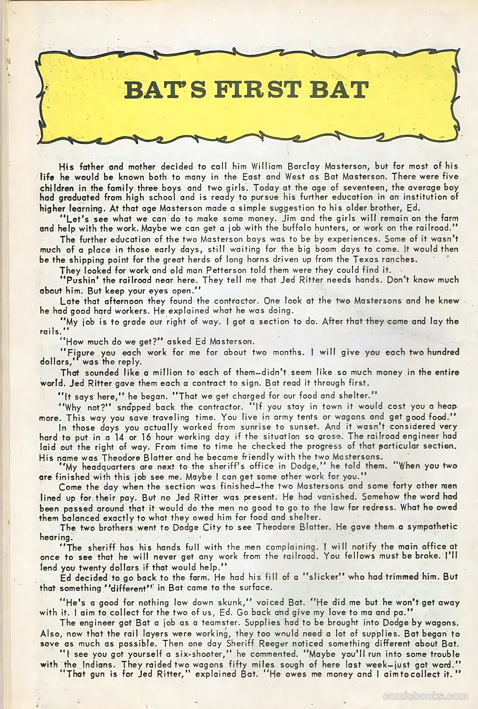 Outlaws of the West #26 — page 18 of 36