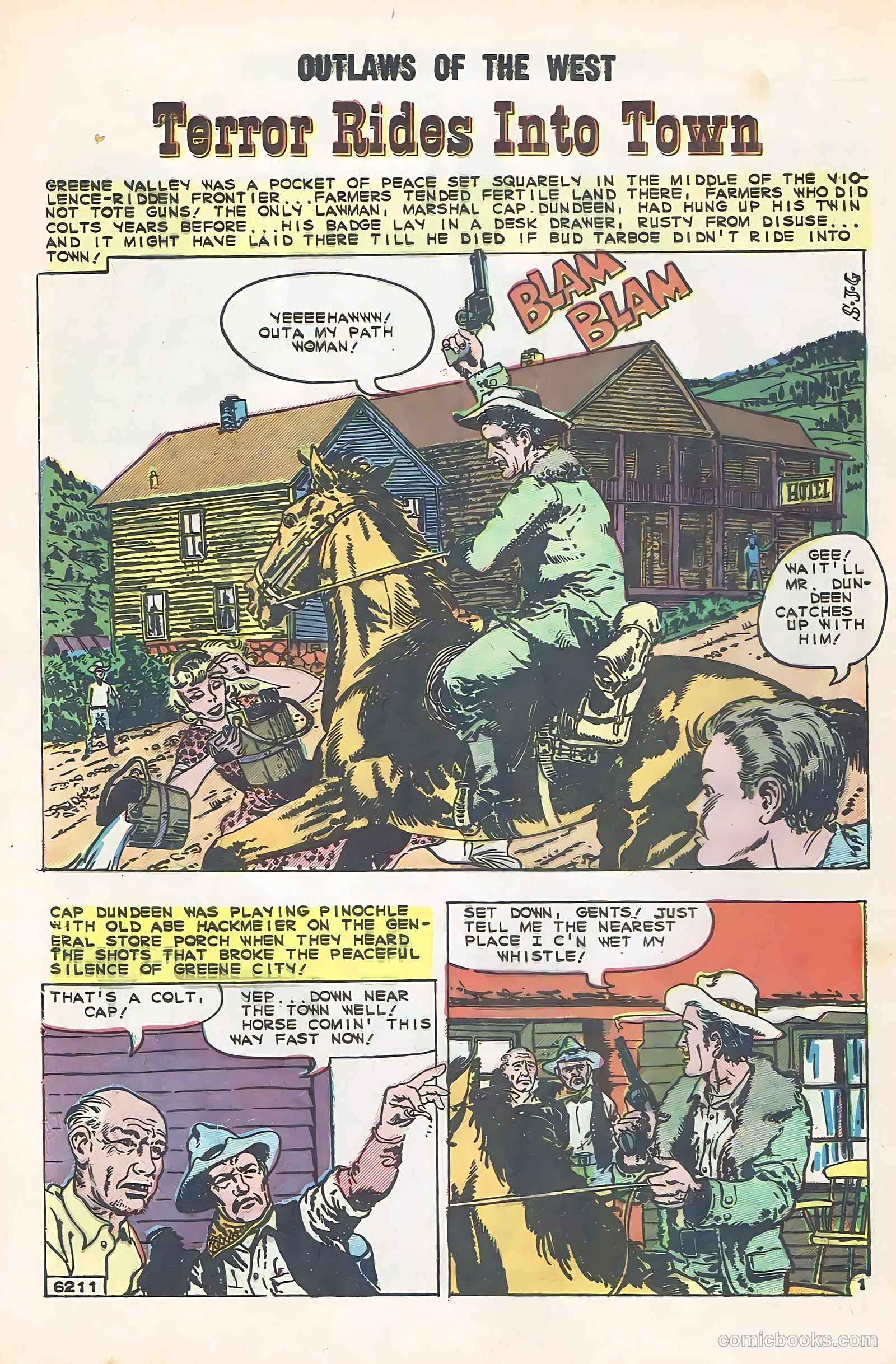 Outlaws of the West #26 — page 28 of 36