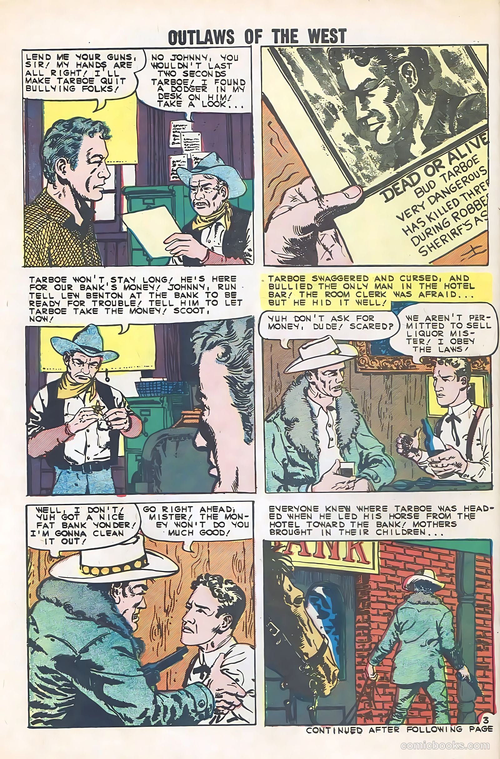 Outlaws of the West #26 — page 30 of 36