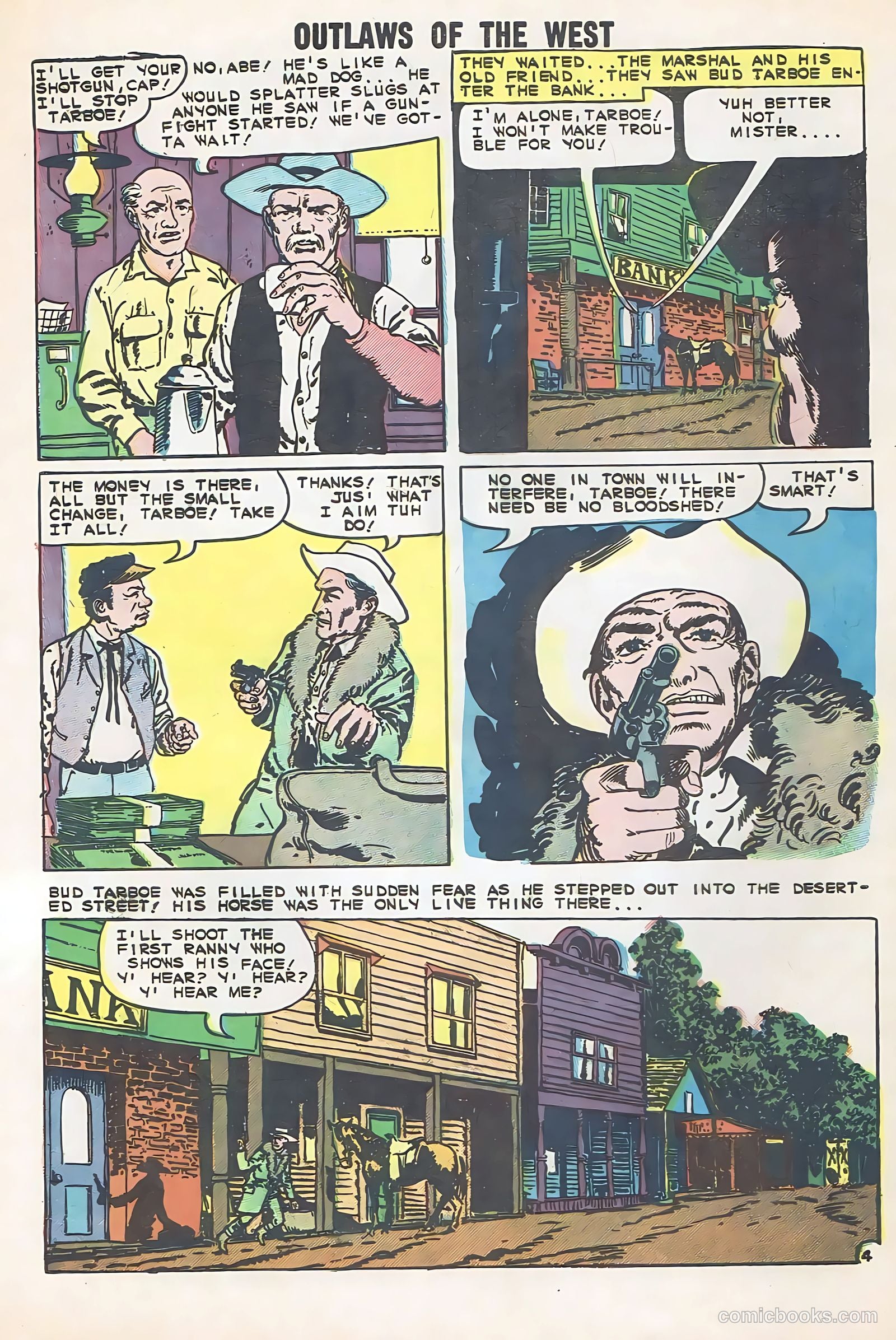 Outlaws of the West #26 — page 32 of 36