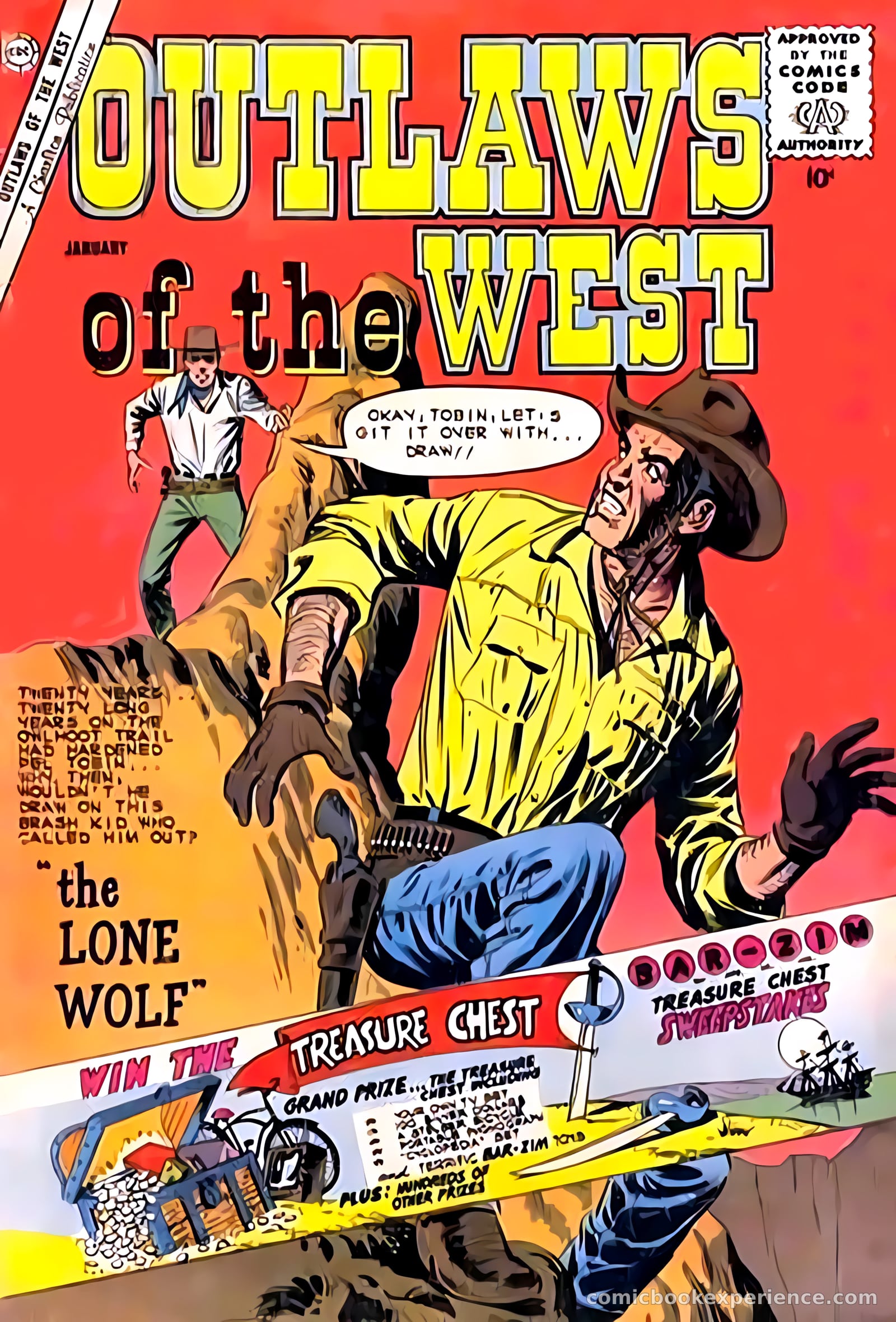 Outlaws of the West #29 — page 1 of 36