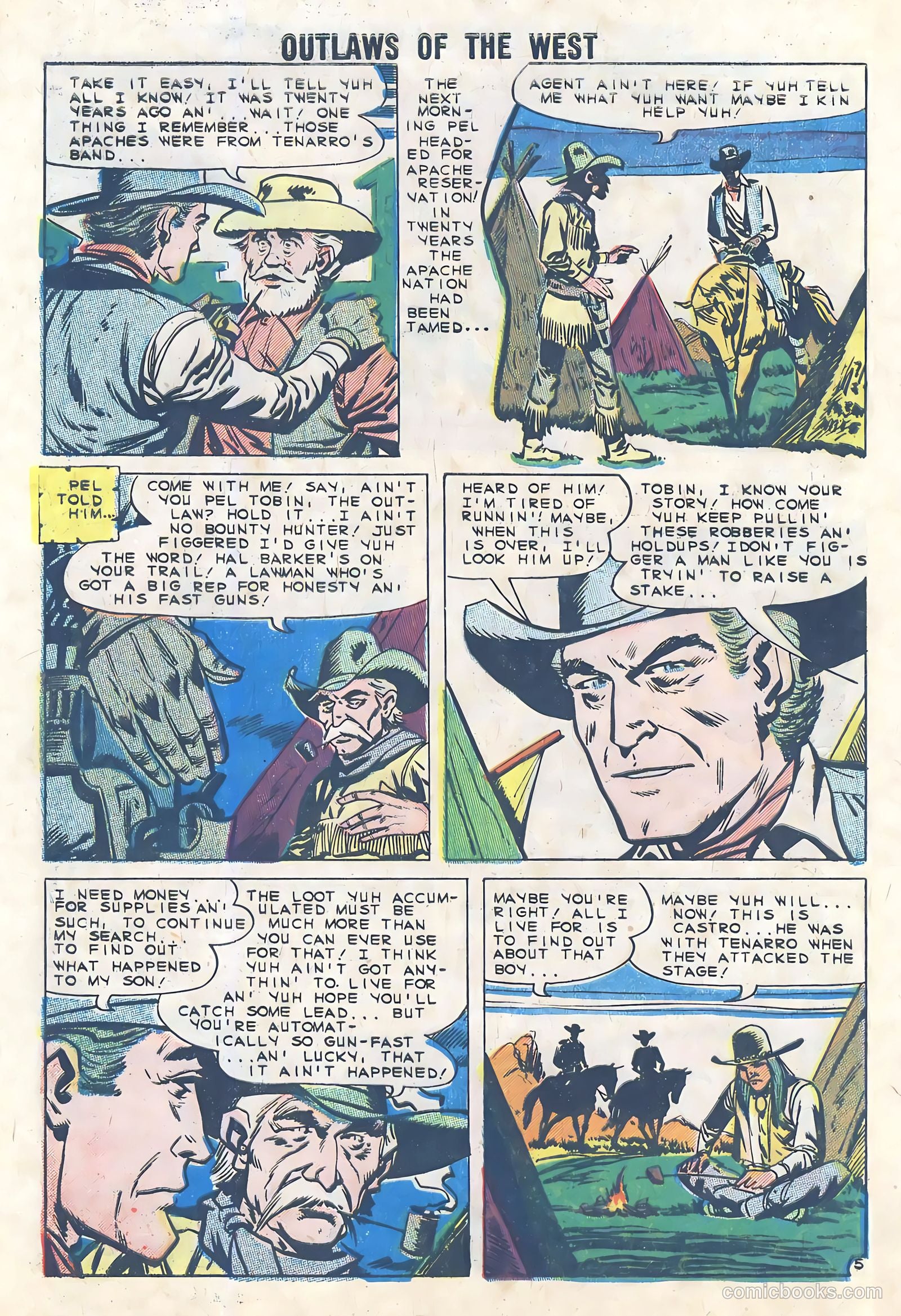 Outlaws of the West #29 — page 8 of 36