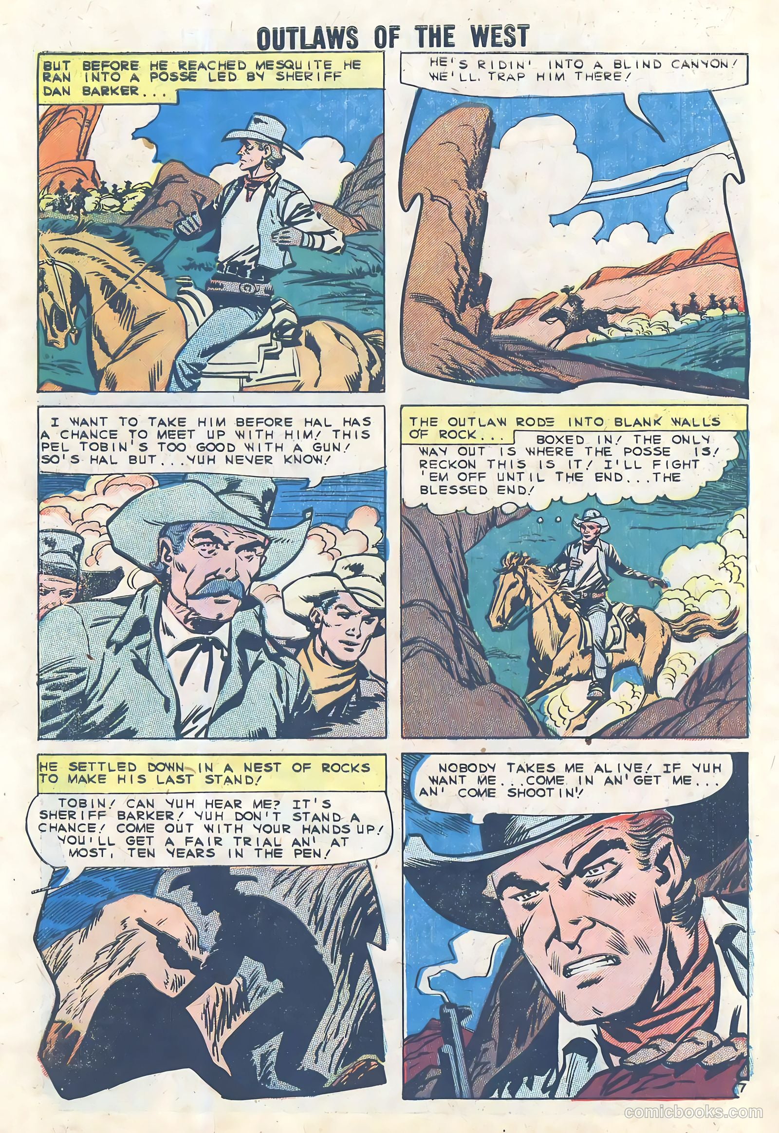 Outlaws of the West #29 — page 10 of 36