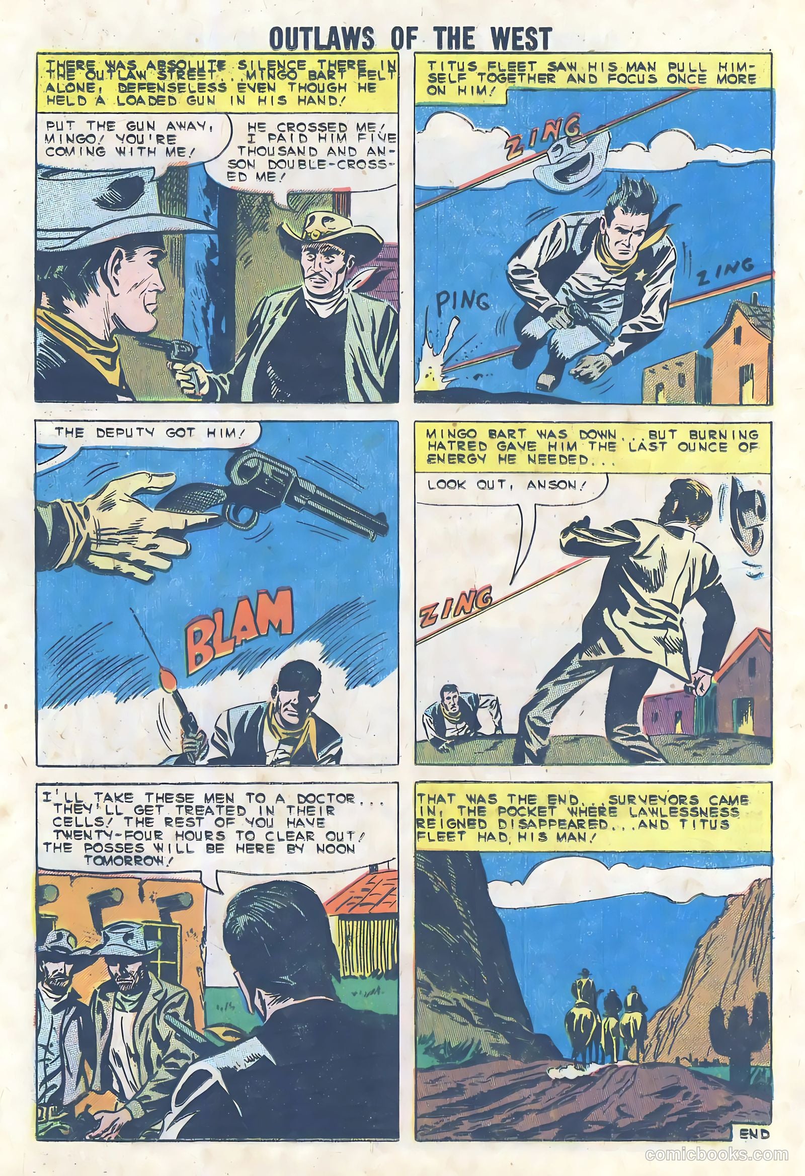 Outlaws of the West #29 — page 24 of 36