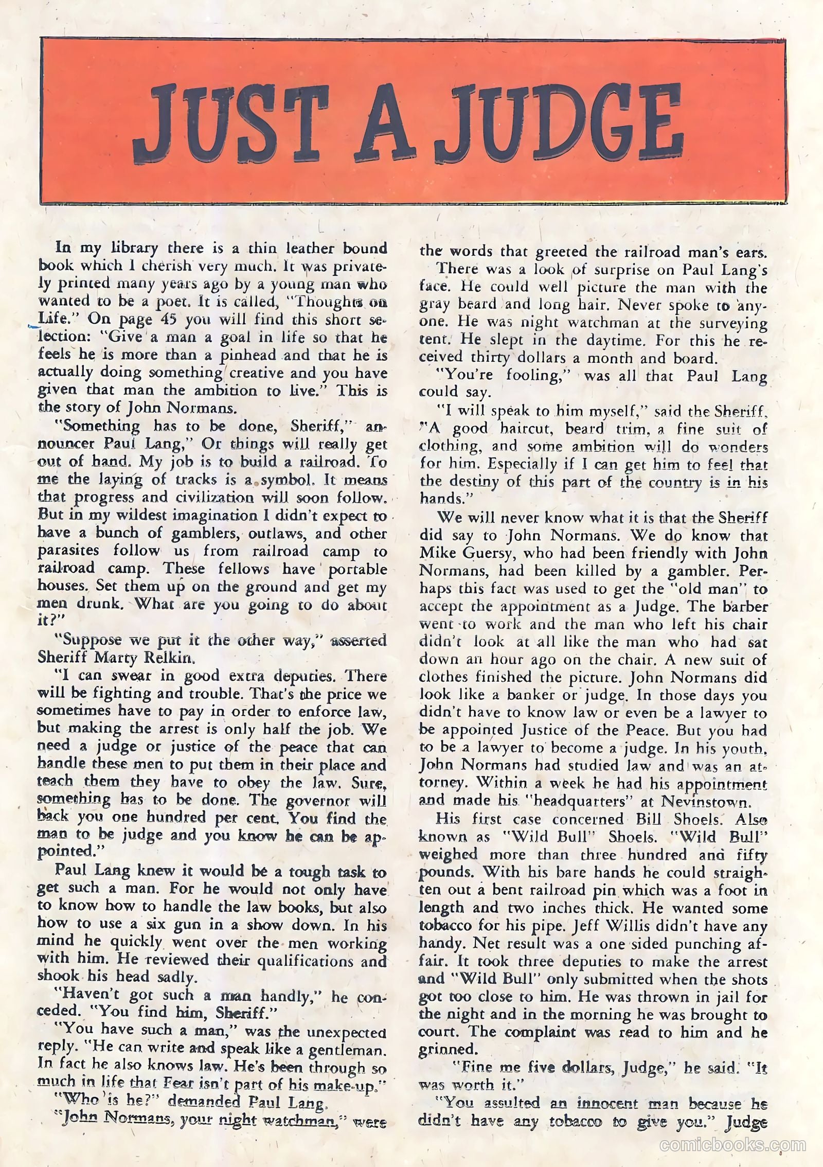 Outlaws of the West #29 — page 25 of 36