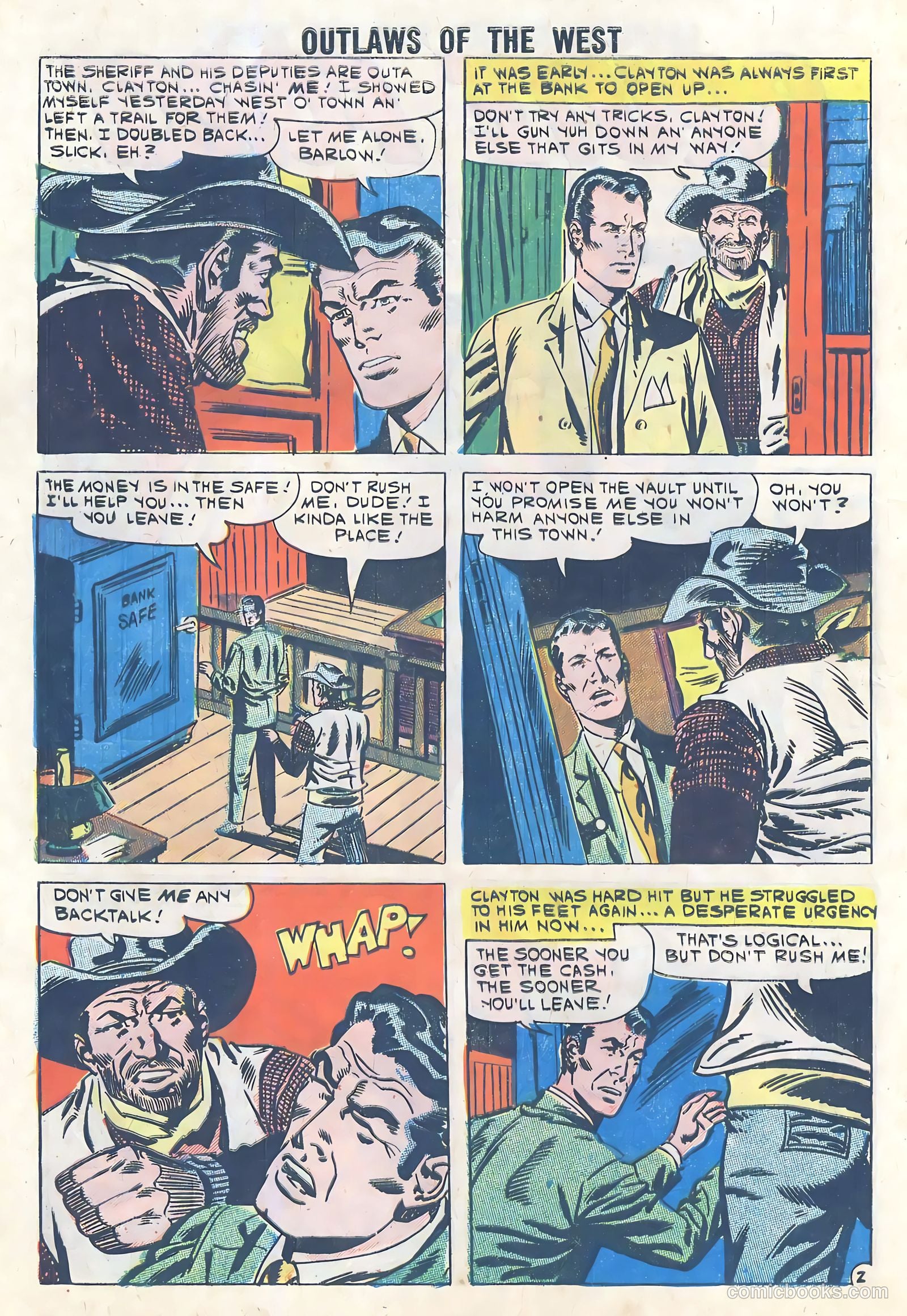 Outlaws of the West #29 — page 28 of 36