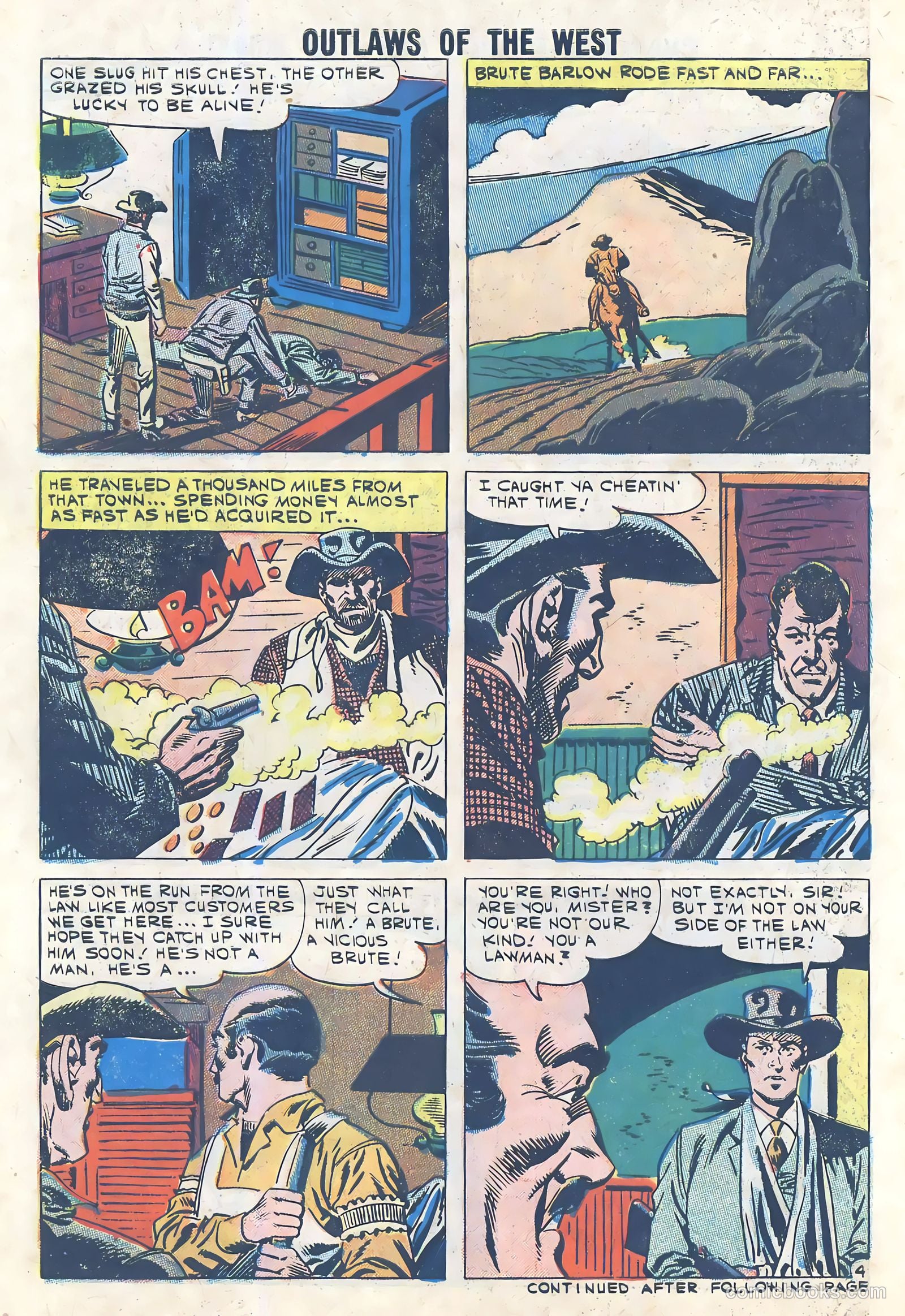 Outlaws of the West #29 — page 30 of 36