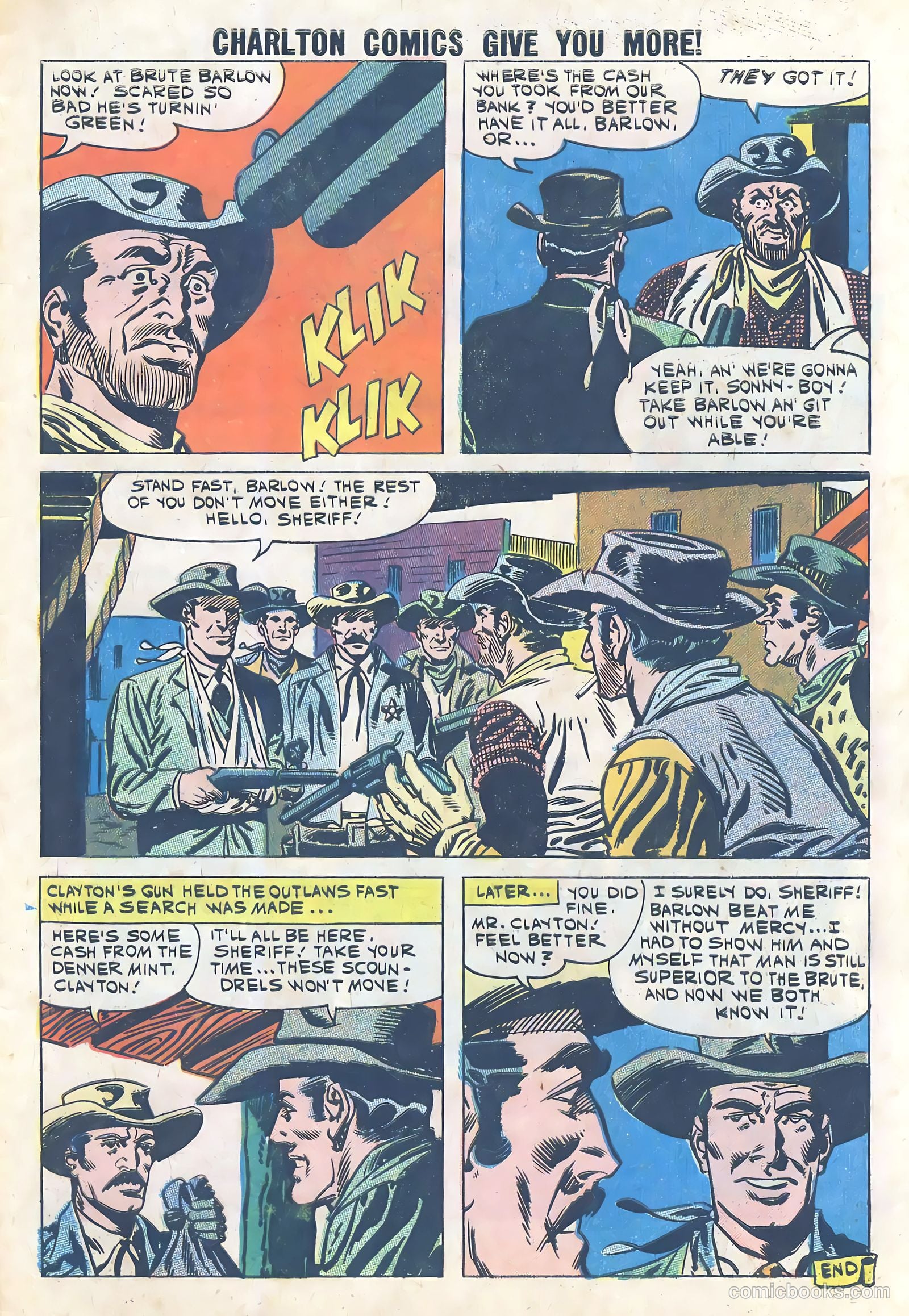 Outlaws of the West #29 — page 33 of 36