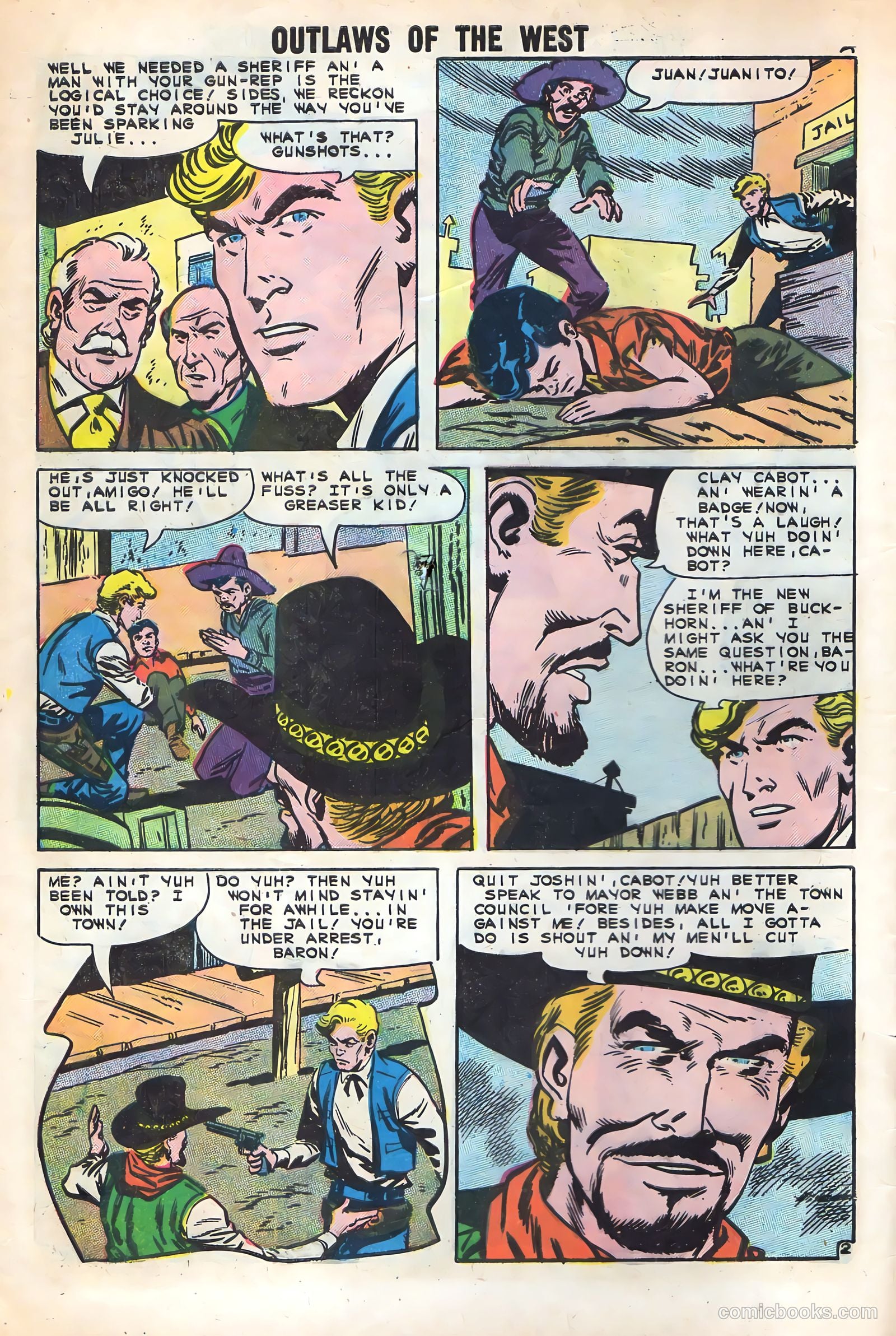 Outlaws of the West #30 — page 4 of 36